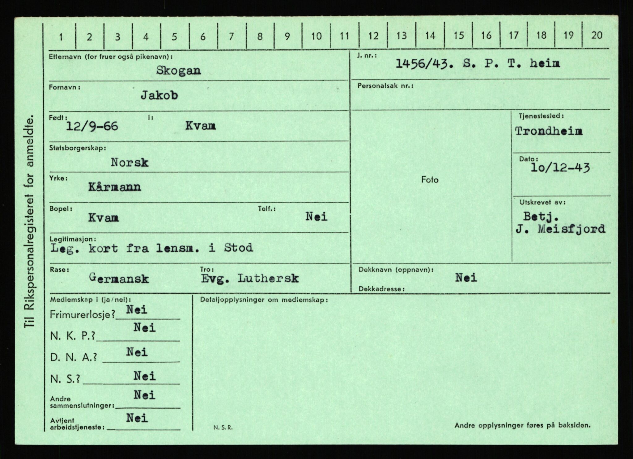 Statspolitiet - Hovedkontoret / Osloavdelingen, AV/RA-S-1329/C/Ca/L0014: Seterlien - Svartås, 1943-1945, p. 1231