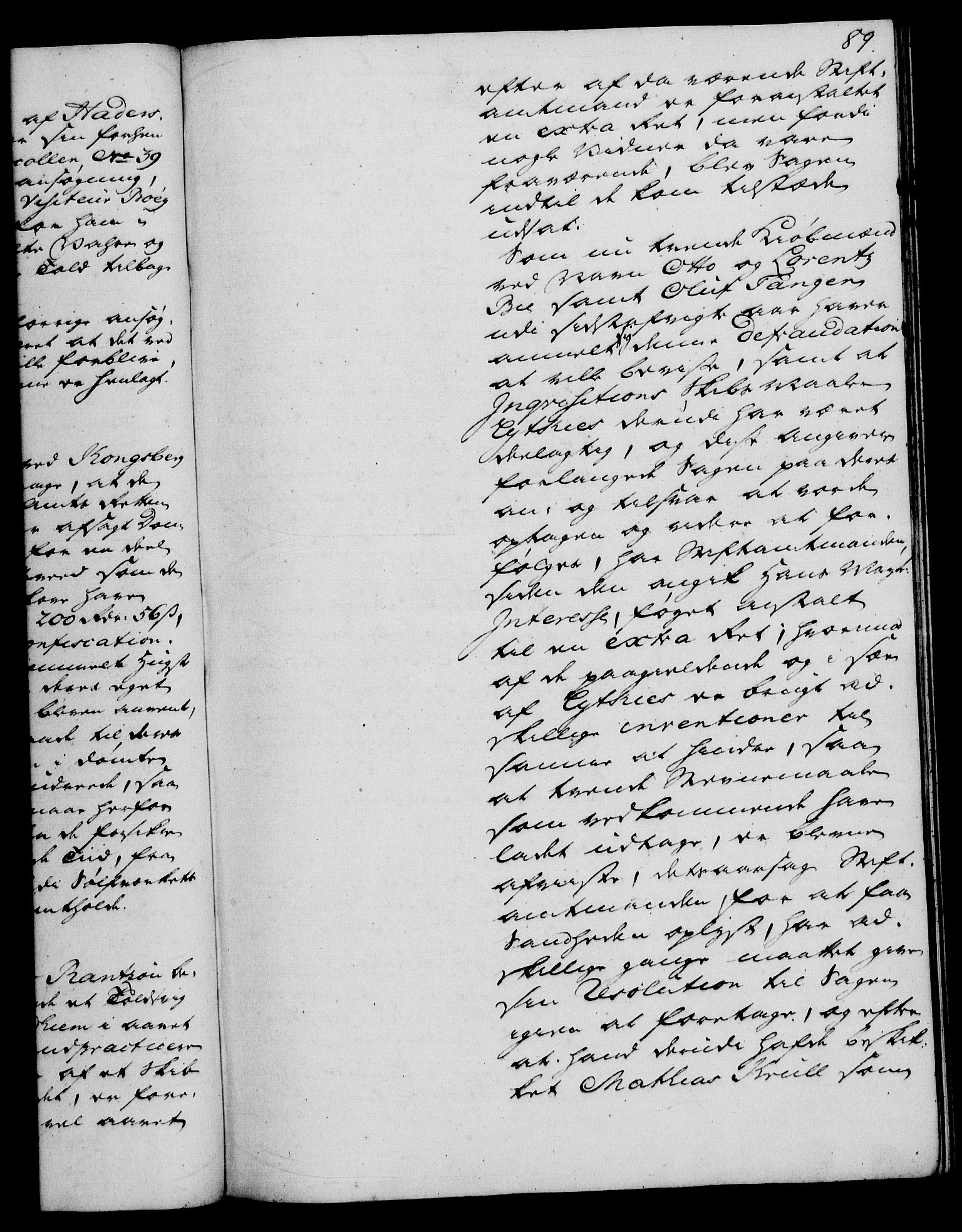 Rentekammeret, Kammerkanselliet, RA/EA-3111/G/Gh/Gha/L0030: Norsk ekstraktmemorialprotokoll (merket RK 53.75), 1749-1751, p. 89