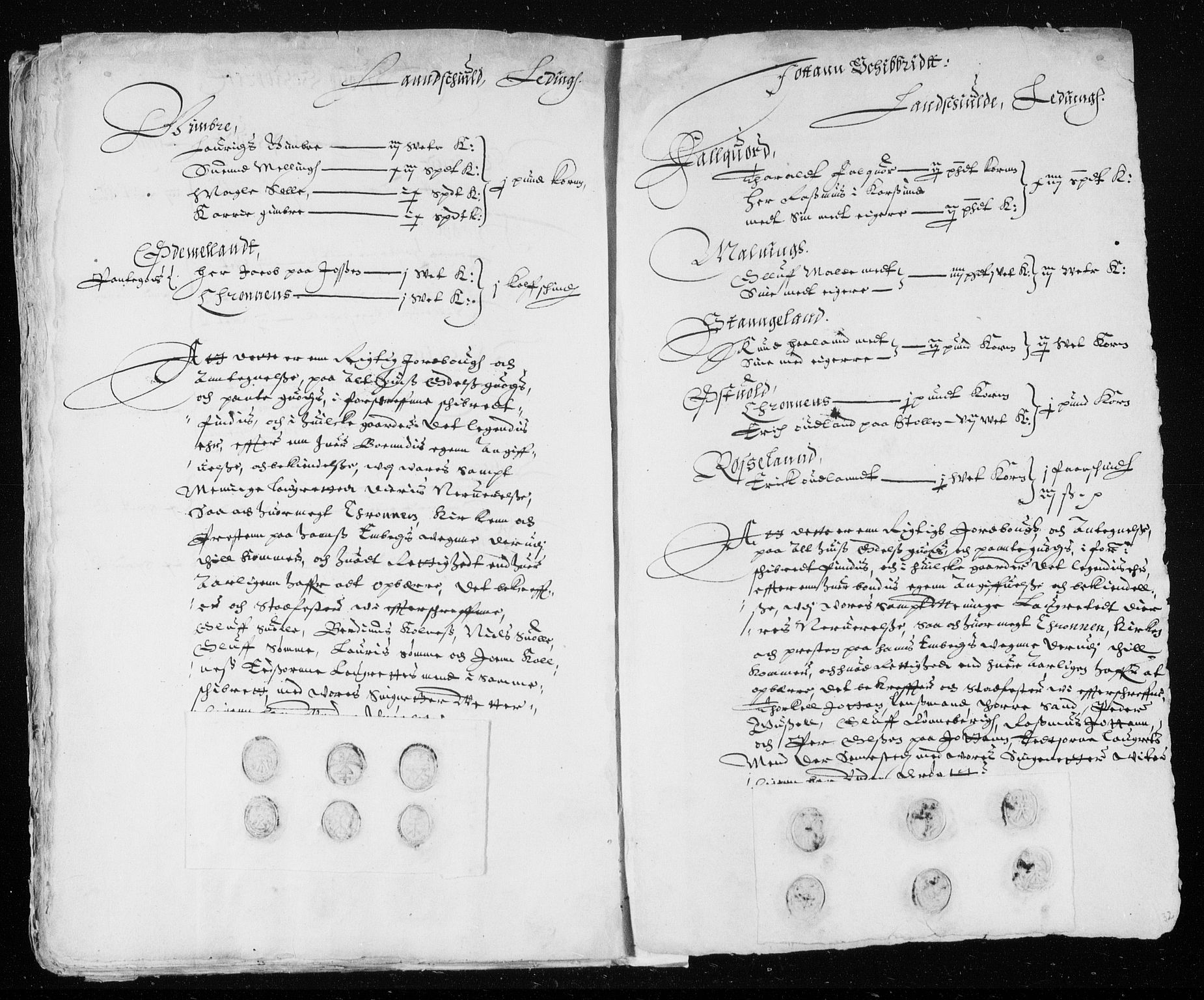 Danske Kanselli, Skapsaker, AV/RA-EA-4061/F/L0026: Skap 9, pakke 133, litra A-E, 1615-1632, p. 180