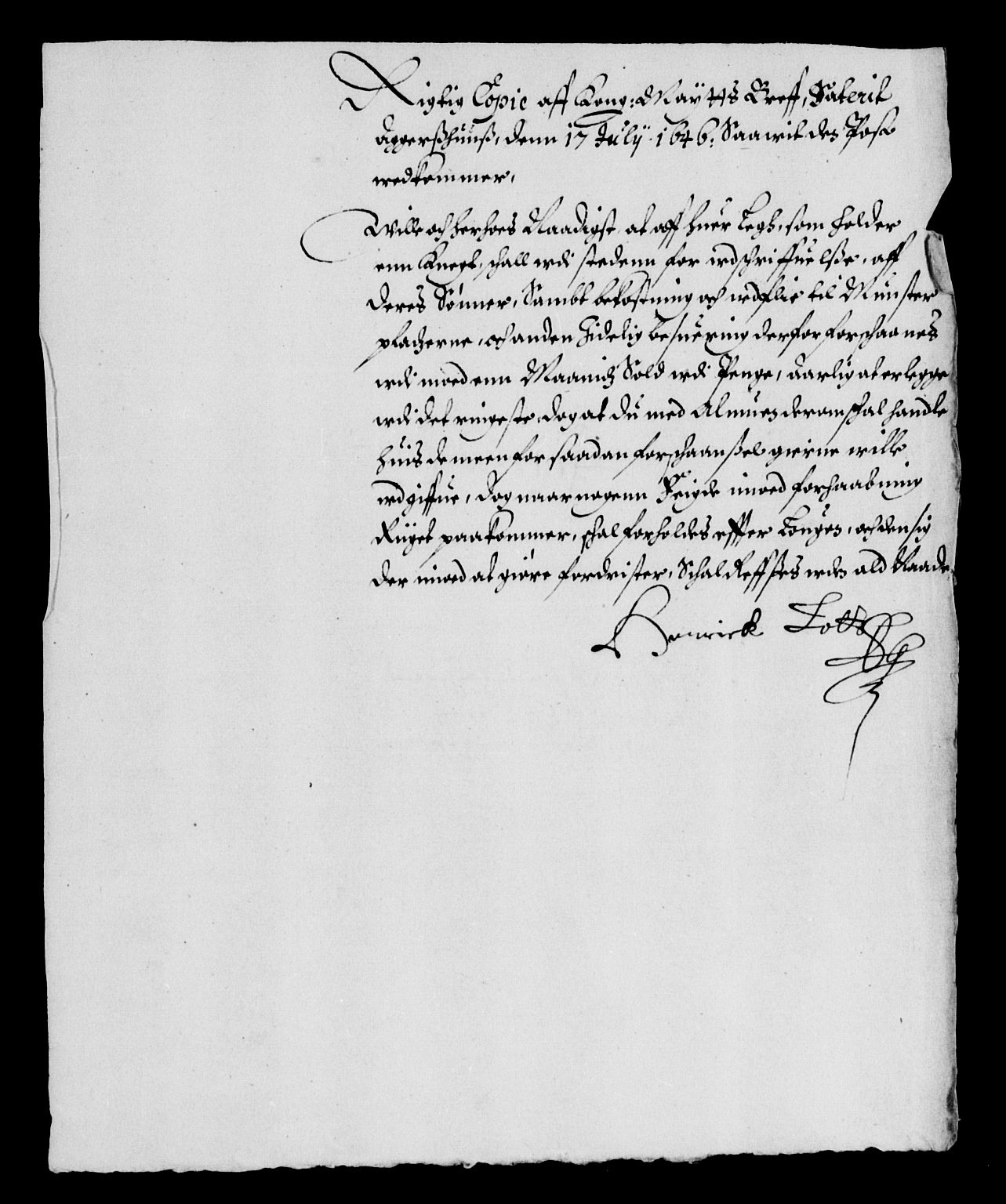 Rentekammeret inntil 1814, Reviderte regnskaper, Lensregnskaper, AV/RA-EA-5023/R/Rb/Rbt/L0106: Bergenhus len, 1646