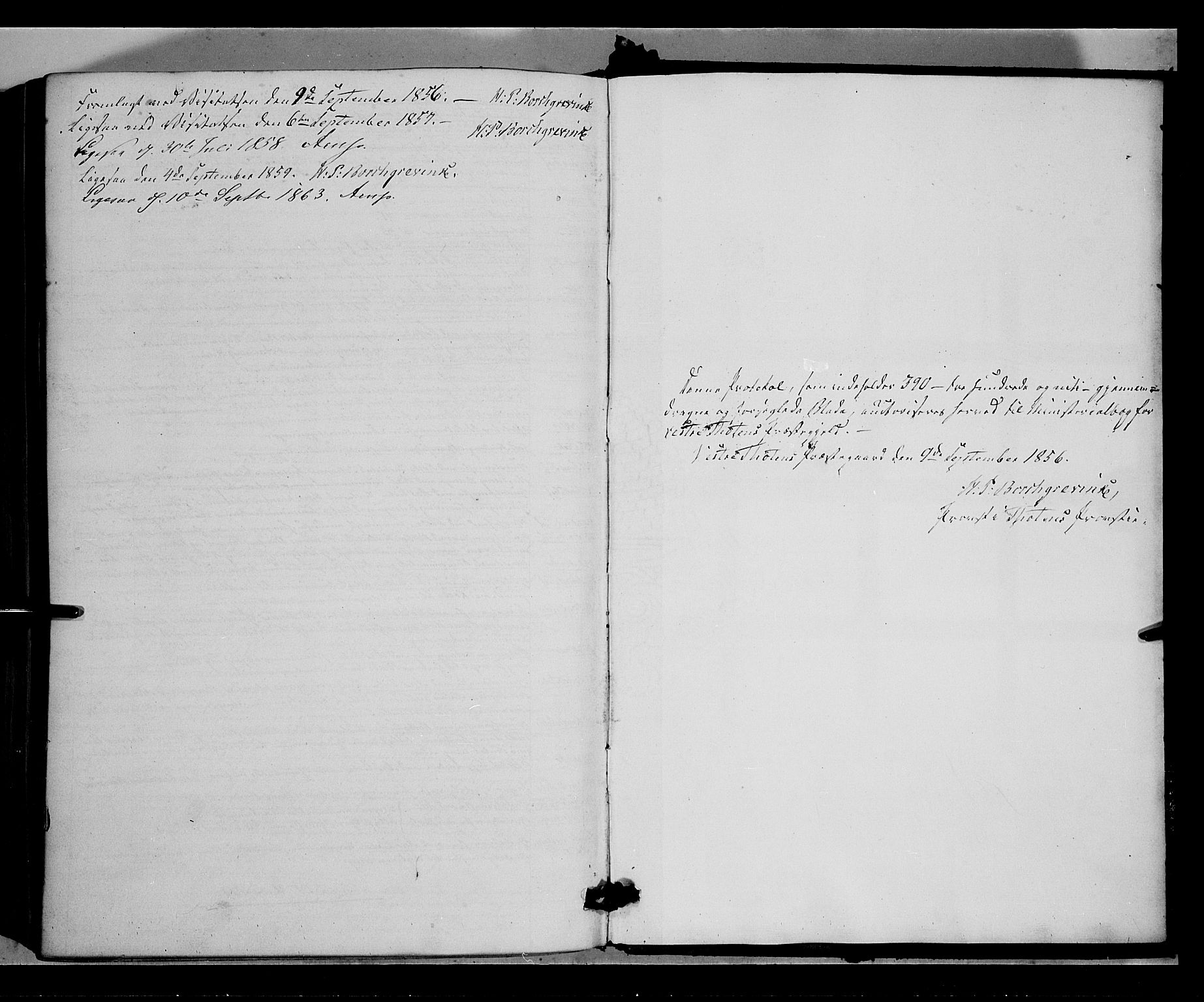 Vestre Toten prestekontor, SAH/PREST-108/H/Ha/Haa/L0006: Parish register (official) no. 6, 1856-1861