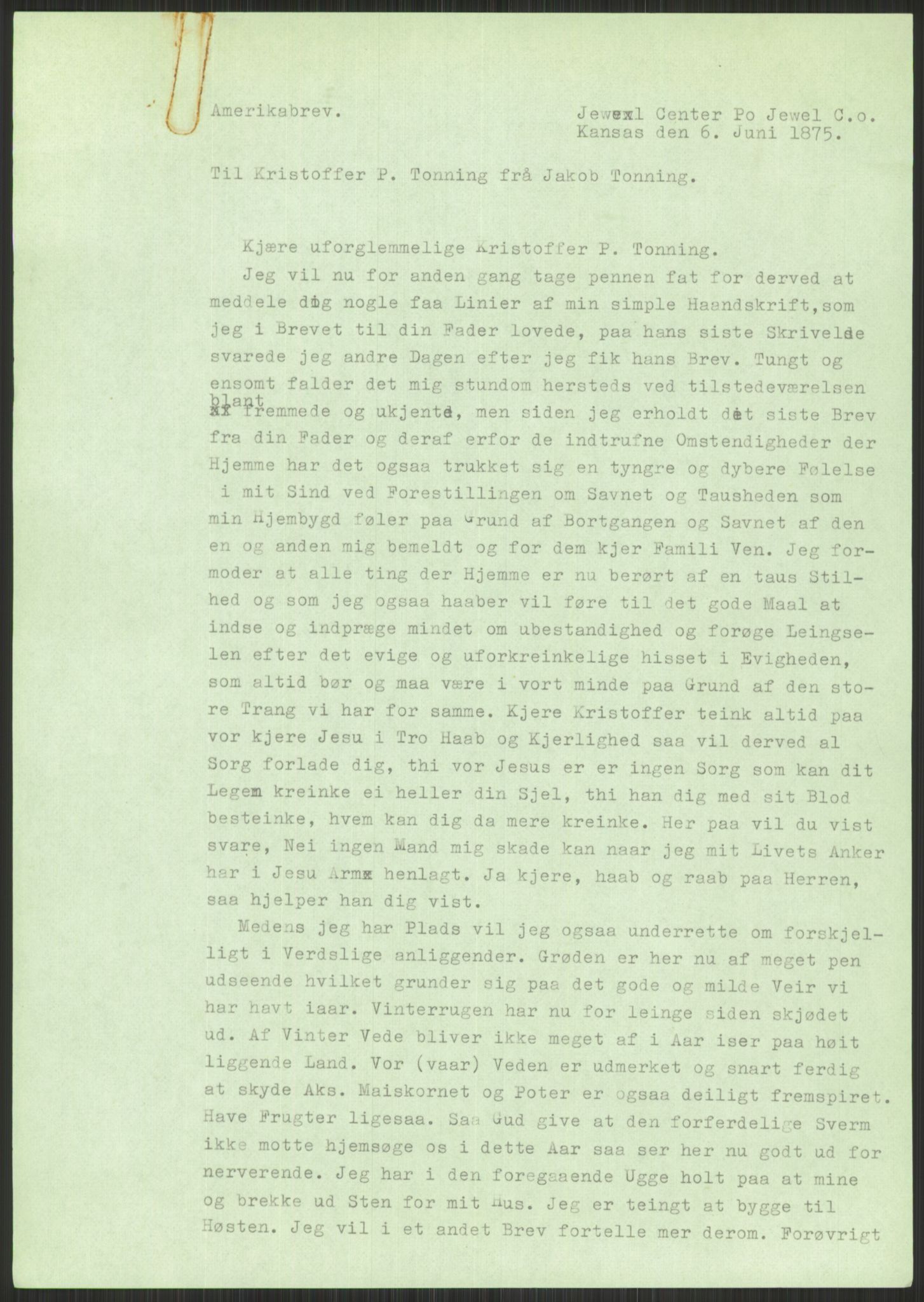 Samlinger til kildeutgivelse, Amerikabrevene, AV/RA-EA-4057/F/L0033: Innlån fra Sogn og Fjordane. Innlån fra Møre og Romsdal, 1838-1914, p. 545