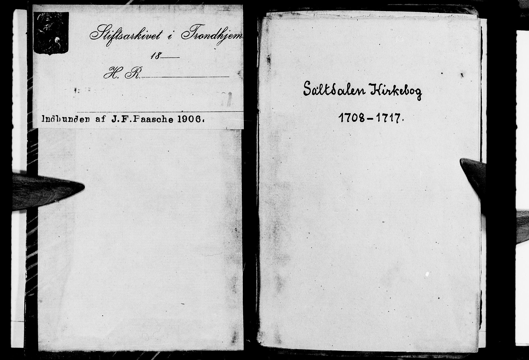 Ministerialprotokoller, klokkerbøker og fødselsregistre - Nordland, SAT/A-1459/847/L0661: Parish register (official) no. 847A01, 1708-1717