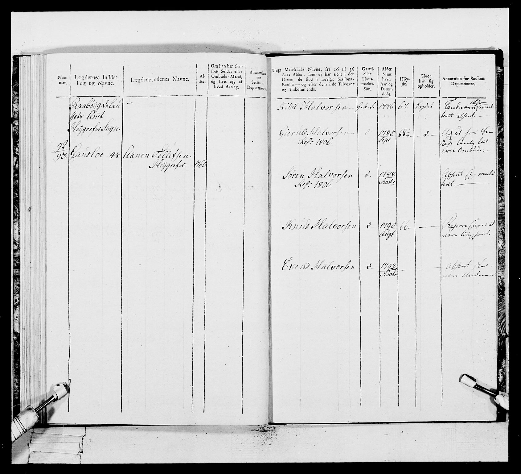 Generalitets- og kommissariatskollegiet, Det kongelige norske kommissariatskollegium, AV/RA-EA-5420/E/Eh/L0110: Vesterlenske nasjonale infanteriregiment, 1810, p. 295