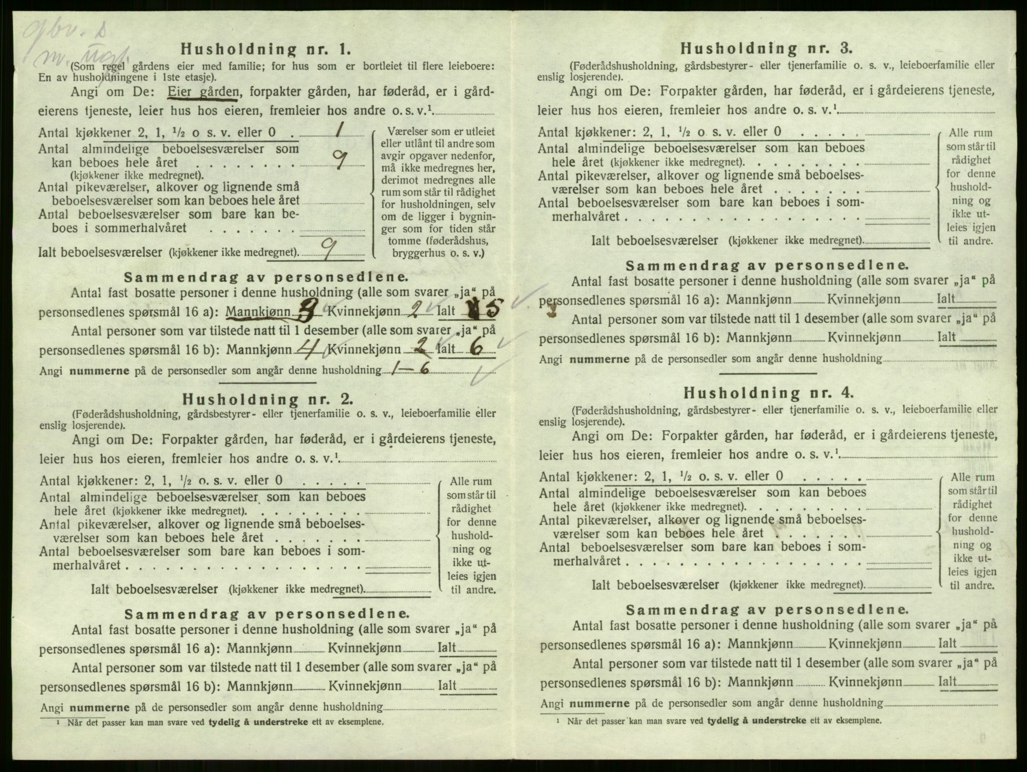 SAKO, 1920 census for Strømm, 1920, p. 140