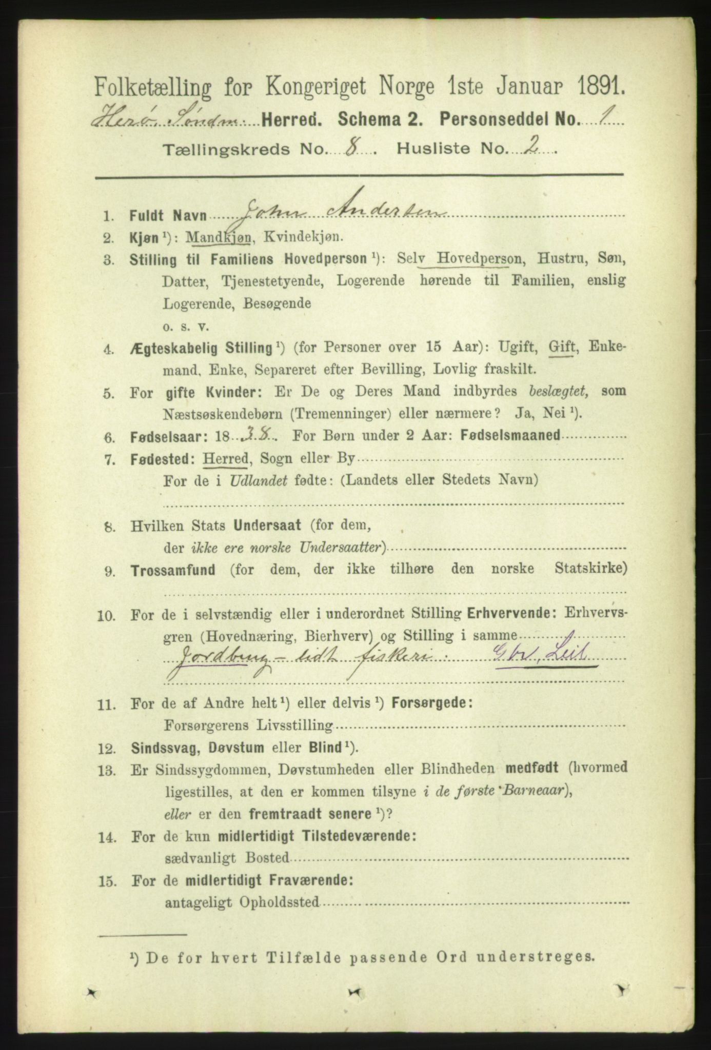 RA, 1891 census for 1515 Herøy, 1891, p. 3261