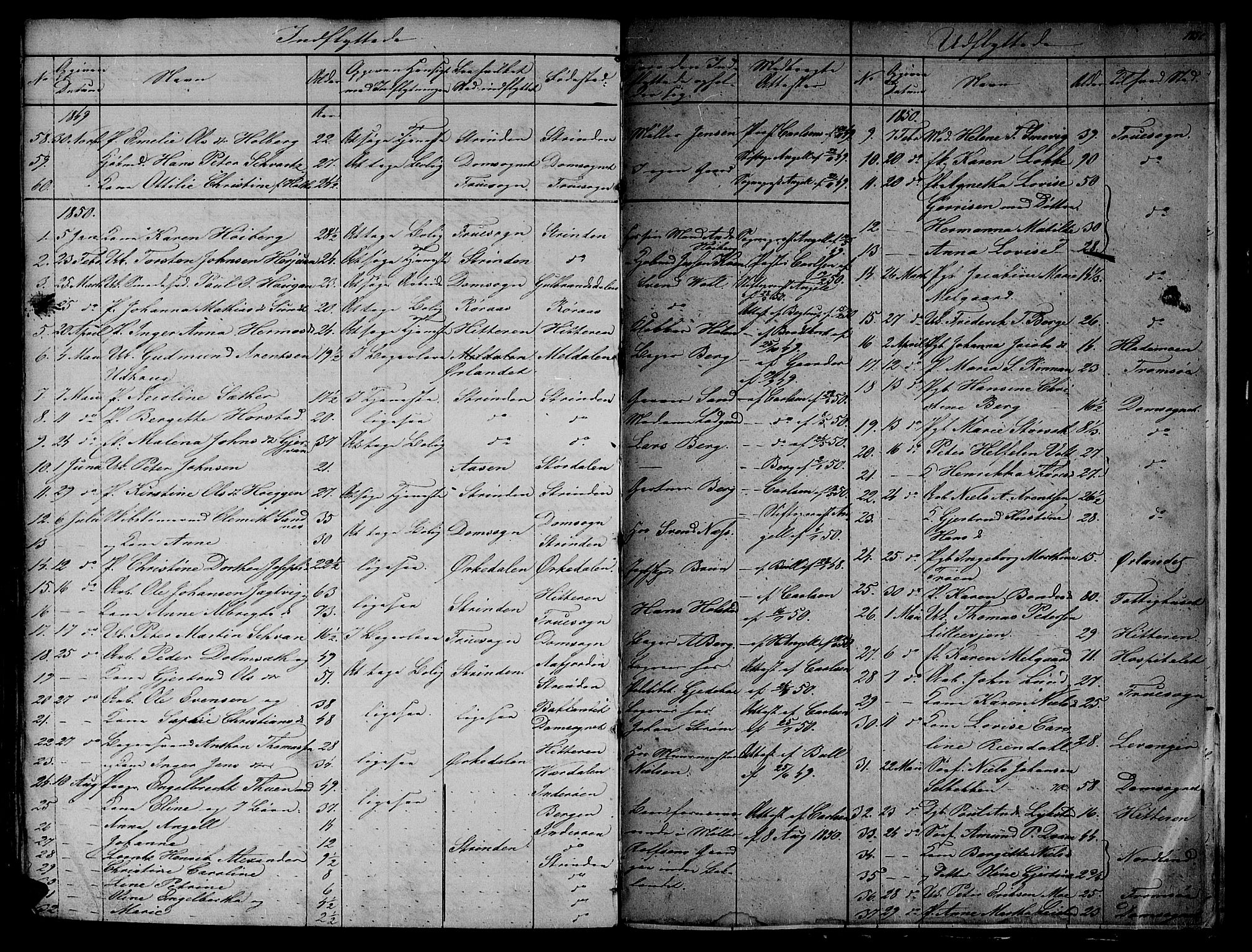 Ministerialprotokoller, klokkerbøker og fødselsregistre - Sør-Trøndelag, SAT/A-1456/604/L0182: Parish register (official) no. 604A03, 1818-1850, p. 185b
