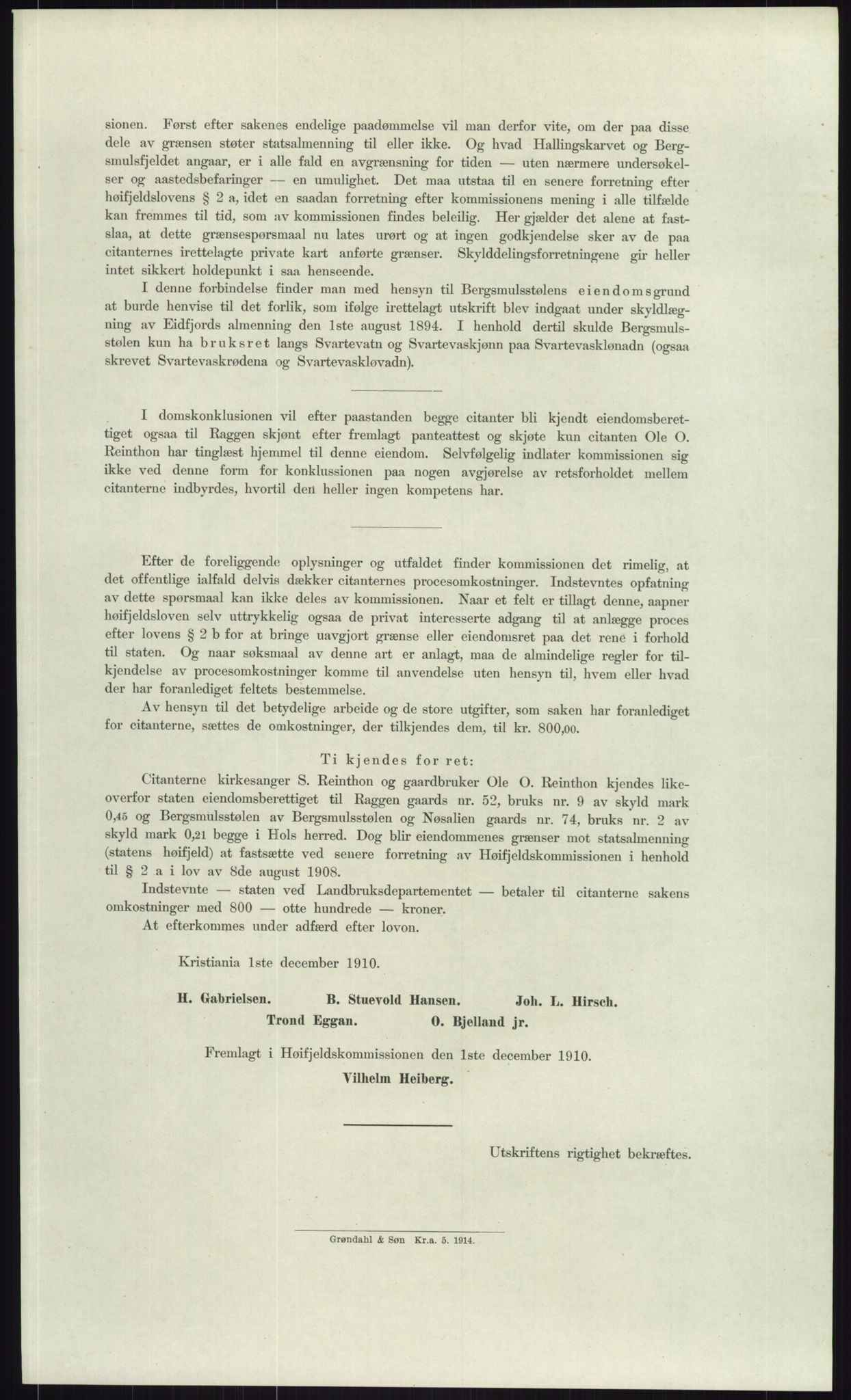 Høyfjellskommisjonen, RA/S-1546/X/Xa/L0001: Nr. 1-33, 1909-1953, p. 887