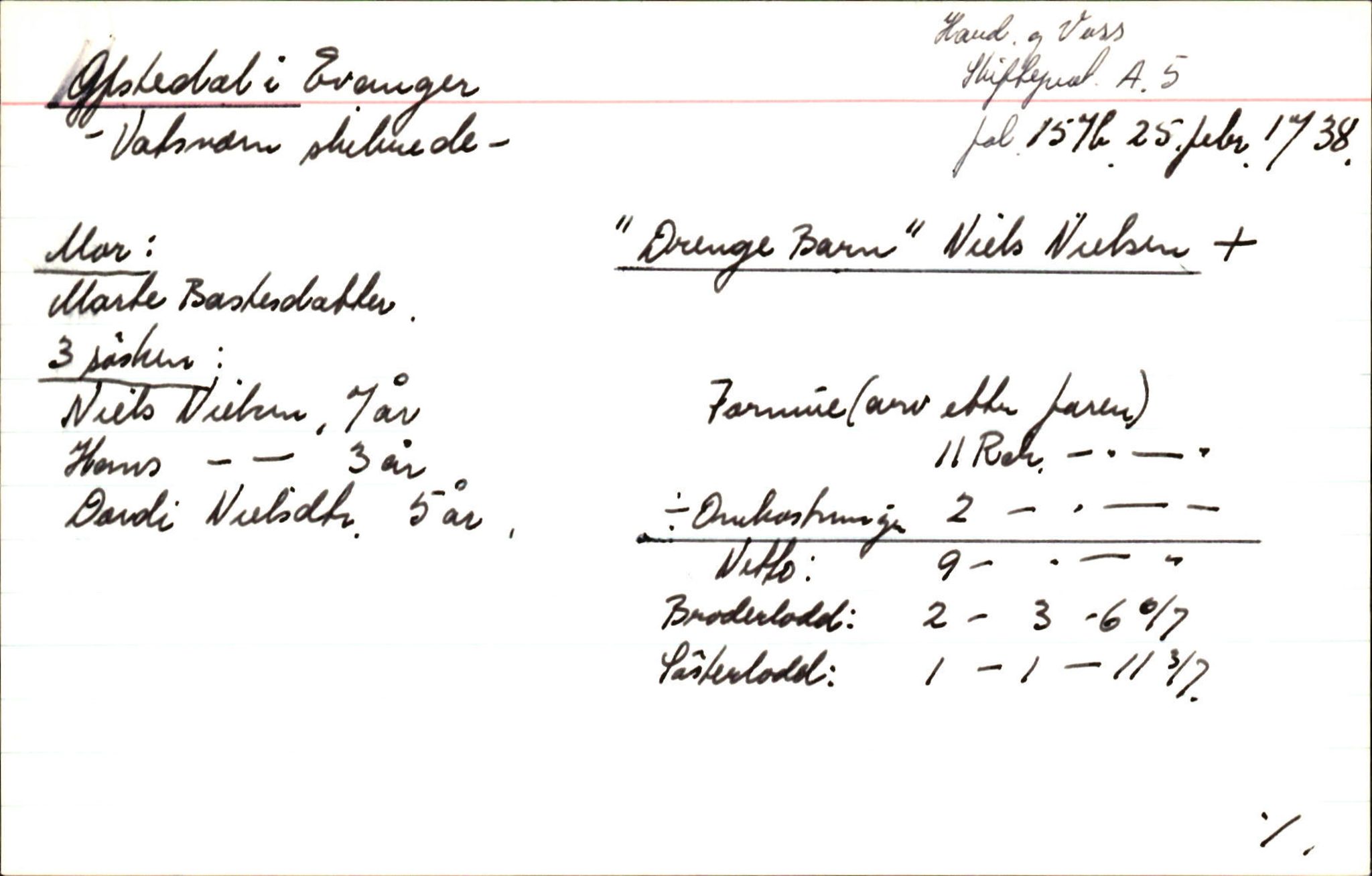 Skiftekort ved Statsarkivet i Bergen, SAB/SKIFTEKORT/002/L0002: Skifteprotokoll nr. 4-5, 1720-1747, p. 1777