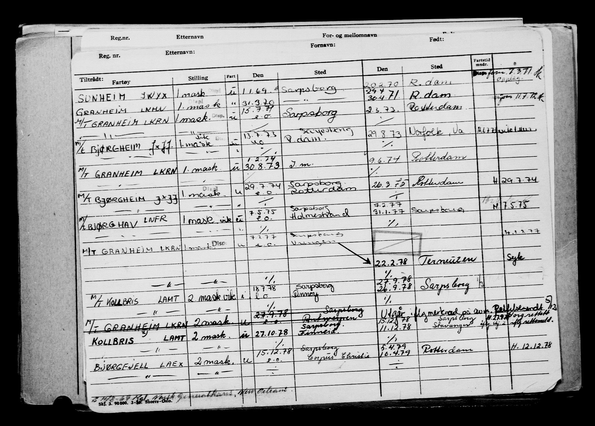 Direktoratet for sjømenn, AV/RA-S-3545/G/Gb/L0140: Hovedkort, 1916, p. 391