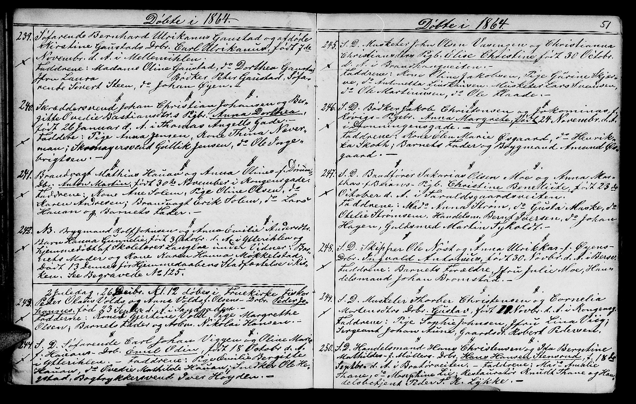 Ministerialprotokoller, klokkerbøker og fødselsregistre - Sør-Trøndelag, SAT/A-1456/602/L0140: Parish register (copy) no. 602C08, 1864-1872, p. 50-51