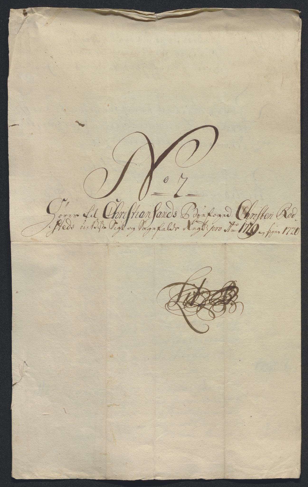 Rentekammeret inntil 1814, Reviderte regnskaper, Byregnskaper, AV/RA-EA-4066/R/Rm/L0286: [M19] Sikt og sakefall, 1719-1727, p. 53
