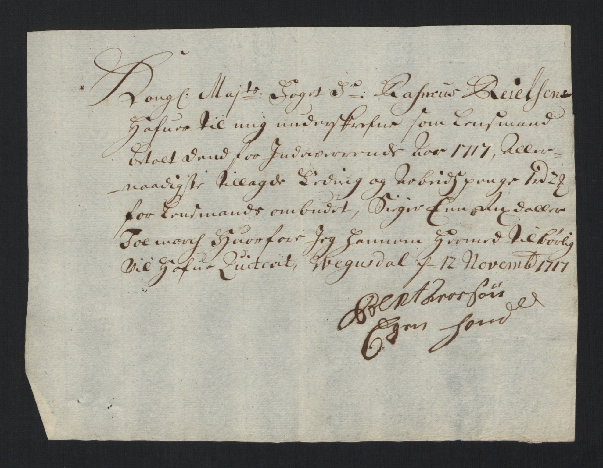 Rentekammeret inntil 1814, Reviderte regnskaper, Fogderegnskap, RA/EA-4092/R40/L2452: Fogderegnskap Råbyggelag, 1716-1717, p. 314