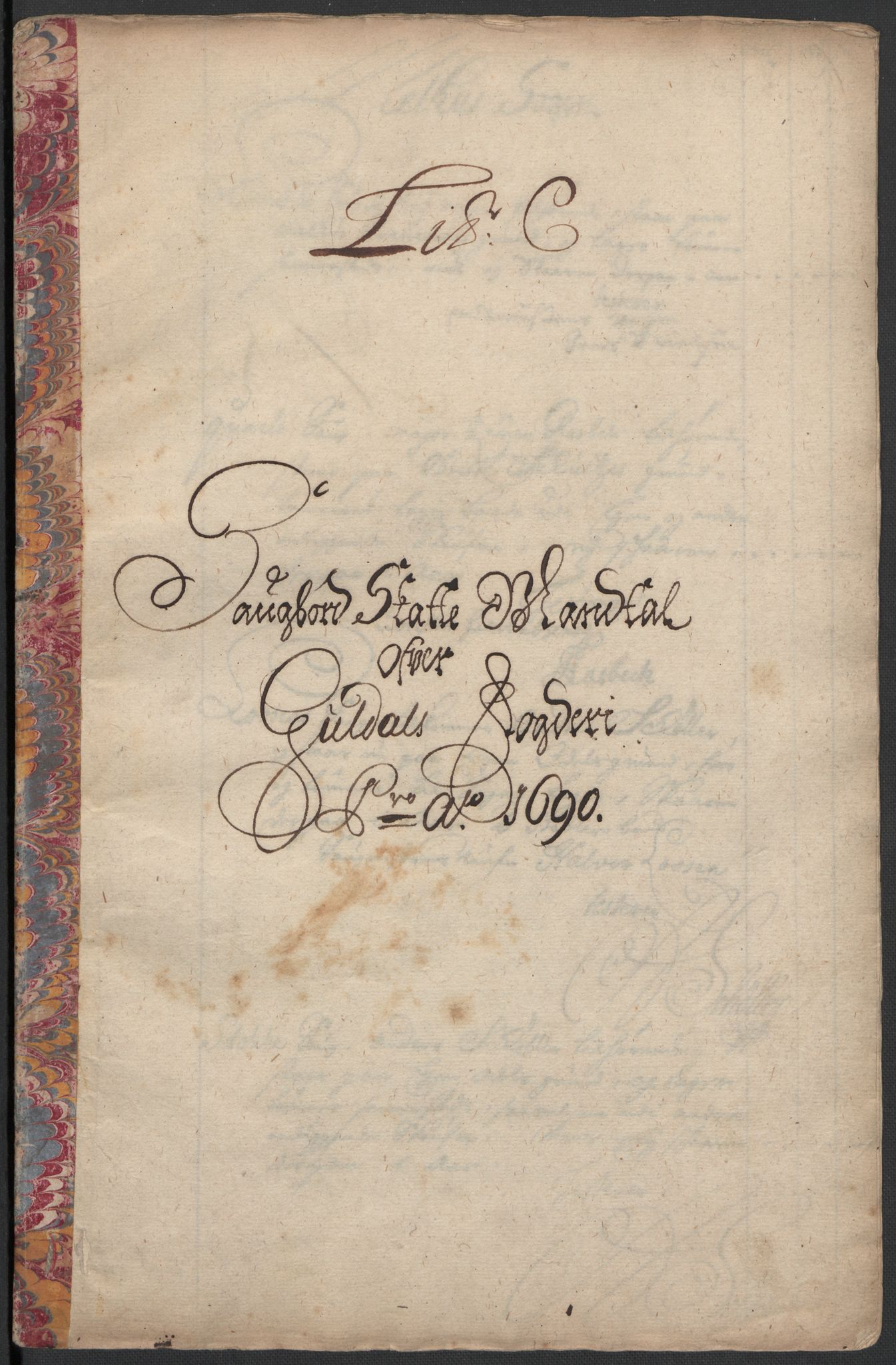 Rentekammeret inntil 1814, Reviderte regnskaper, Fogderegnskap, RA/EA-4092/R59/L3940: Fogderegnskap Gauldal, 1689-1690, p. 238