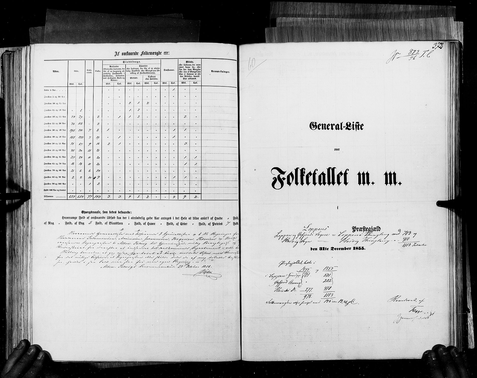 RA, Census 1855, vol. 6B: Nordland amt og Finnmarken amt, 1855, p. 372