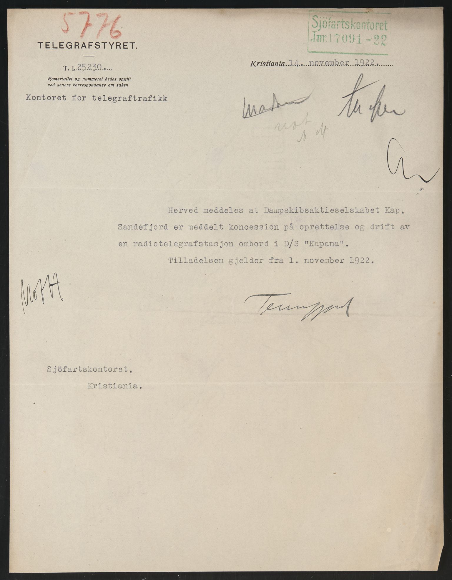 Sjøfartsdirektoratet med forløpere, skipsmapper slettede skip, RA/S-4998/F/Fa/L0586: --, 1894-1935, p. 277