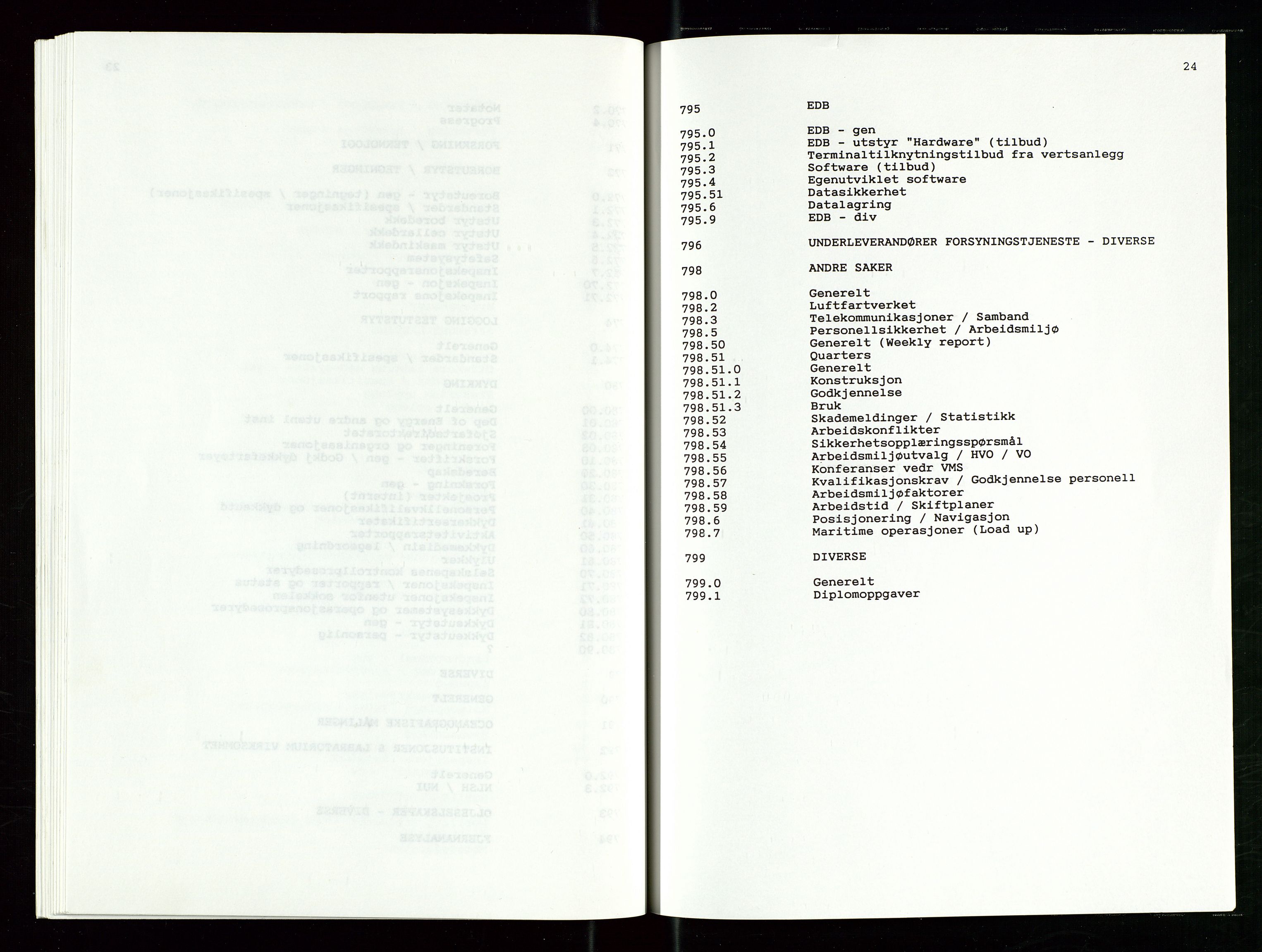 Industridepartementet, Oljekontoret, SAST/A-101348/Da/L0001:  Arkivnøkkel 701 - 707 Miljøvern, forurensning, 1965-1972, p. 43