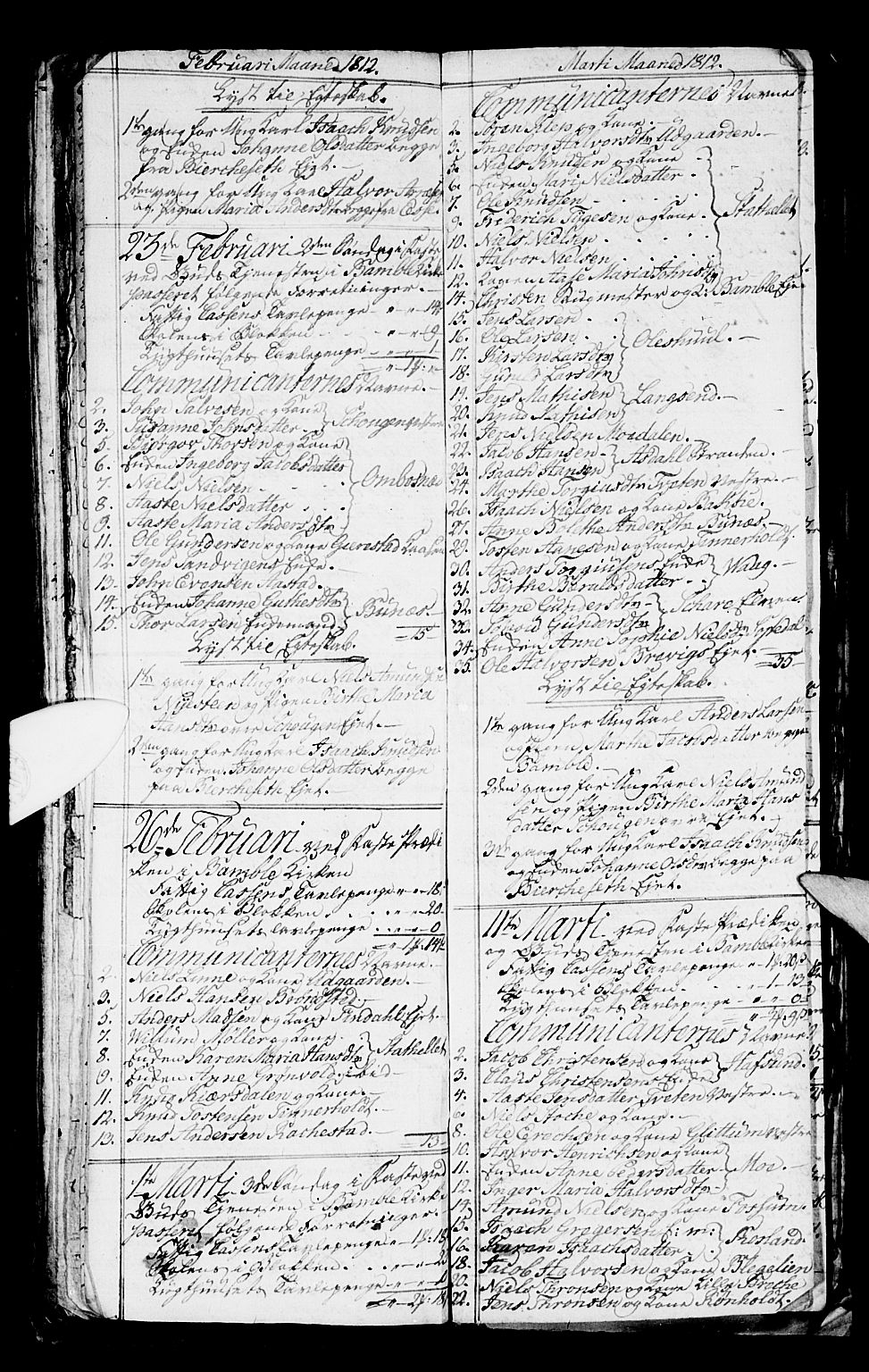 Bamble kirkebøker, AV/SAKO-A-253/G/Ga/L0004: Parish register (copy) no. I 4, 1808-1814