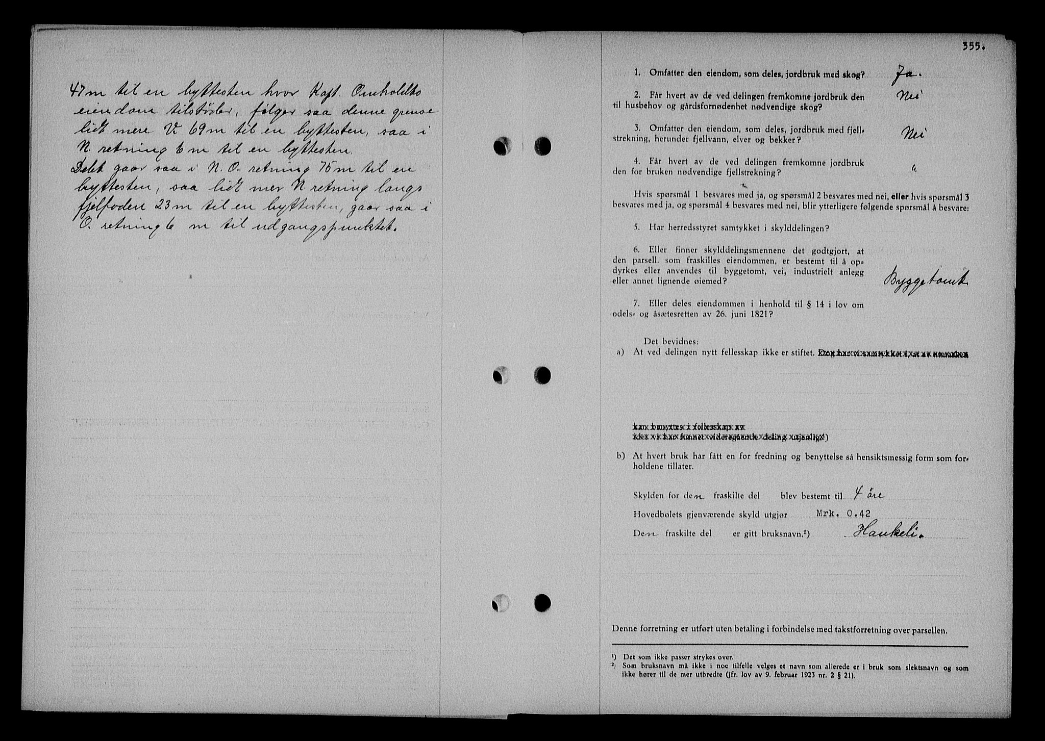 Nedenes sorenskriveri, AV/SAK-1221-0006/G/Gb/Gba/L0044: Mortgage book no. 40, 1937-1938, Diary no: : 156/1938