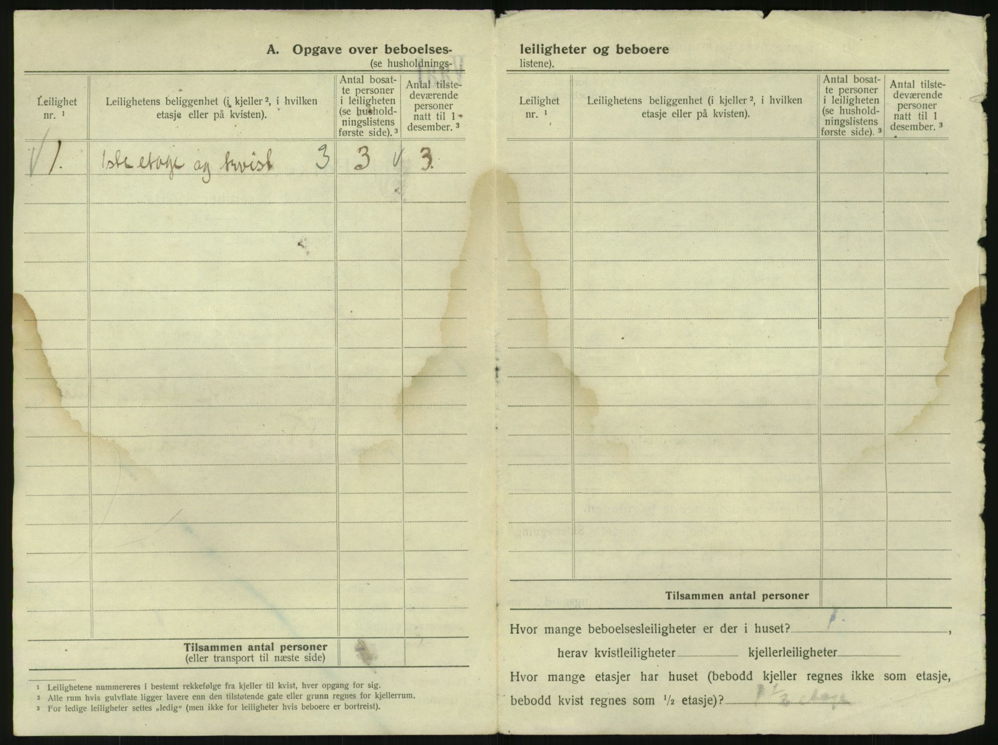 SAO, 1920 census for Kristiania, 1920, p. 106372