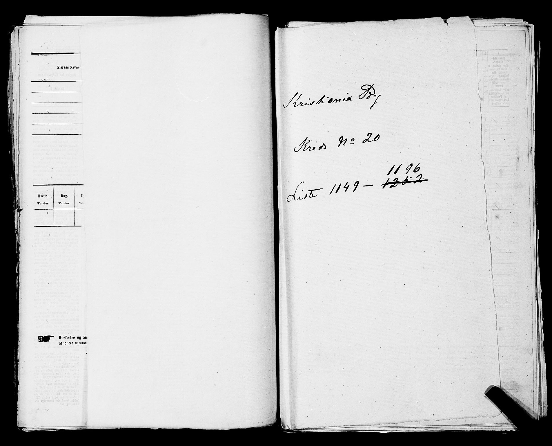 RA, 1875 census for 0301 Kristiania, 1875, p. 3597