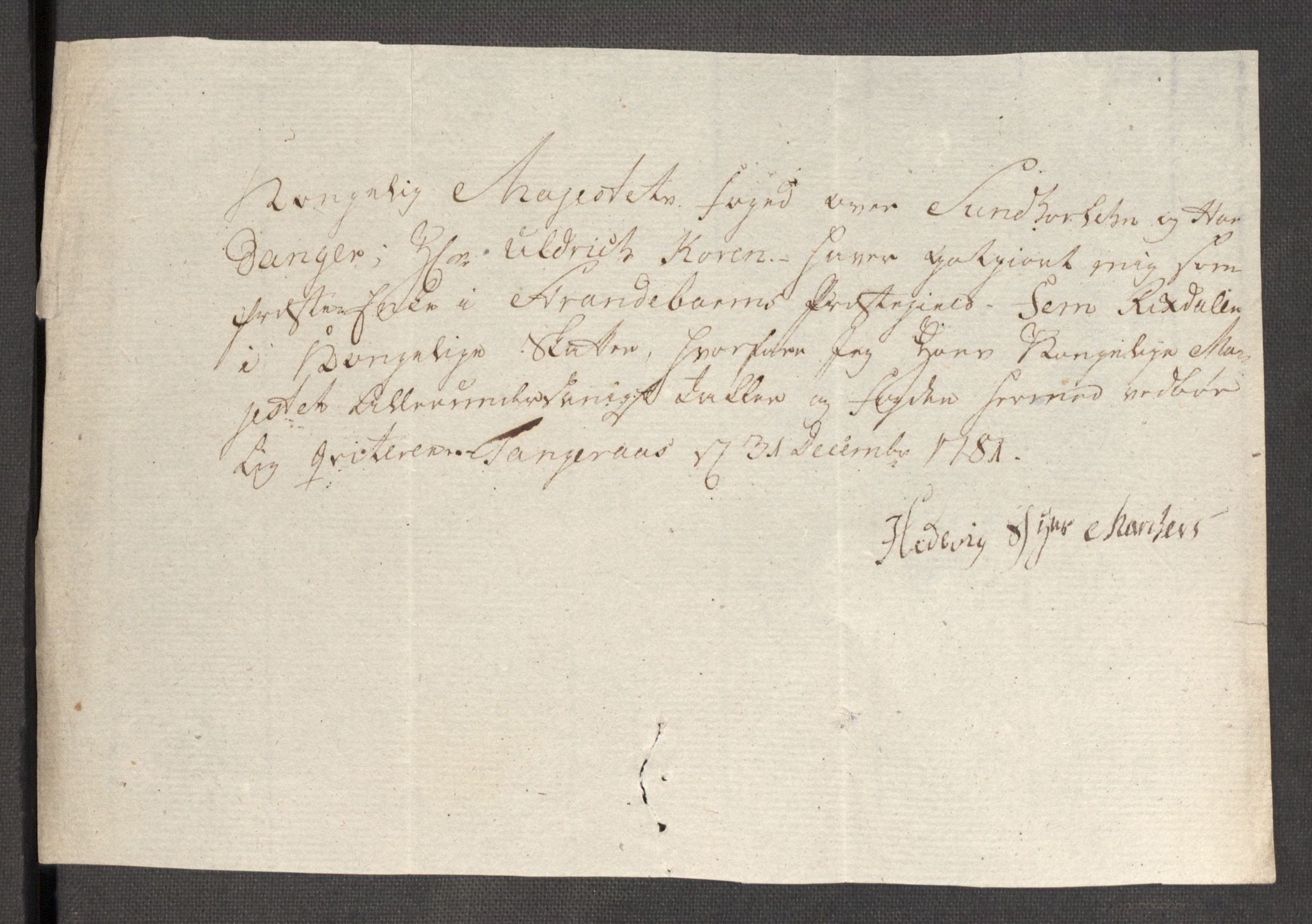 Rentekammeret inntil 1814, Reviderte regnskaper, Fogderegnskap, AV/RA-EA-4092/R48/L3097: Fogderegnskap Sunnhordland og Hardanger, 1781, p. 337