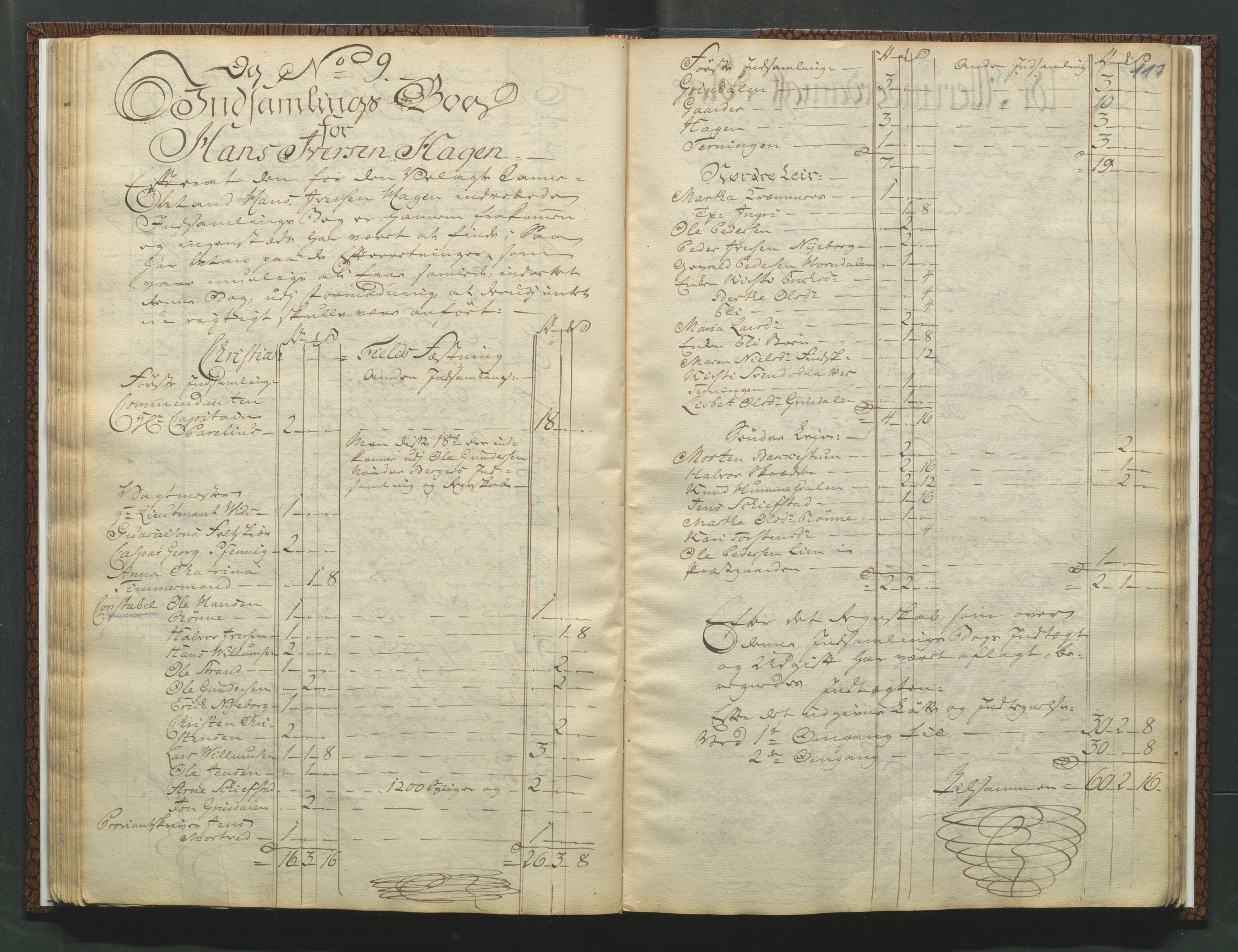 Elverum prestekontor, AV/SAH-PREST-044/G/Ga/L0001/0001: Kirken / Elverum kirke, 1731-1831, p. 116-117