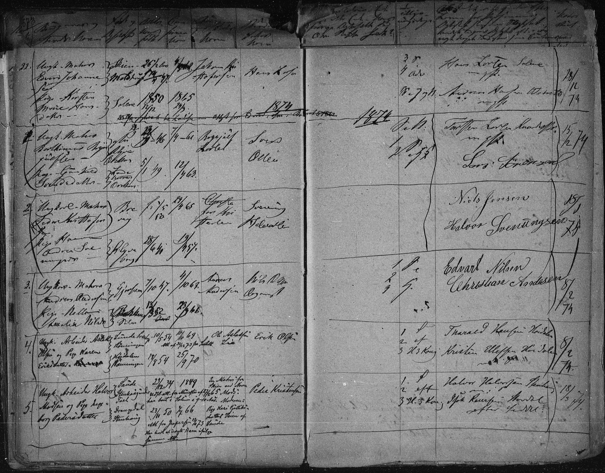 Solum kirkebøker, AV/SAKO-A-306/H/Ha/L0001: Banns register no. I 1, 1846-1879