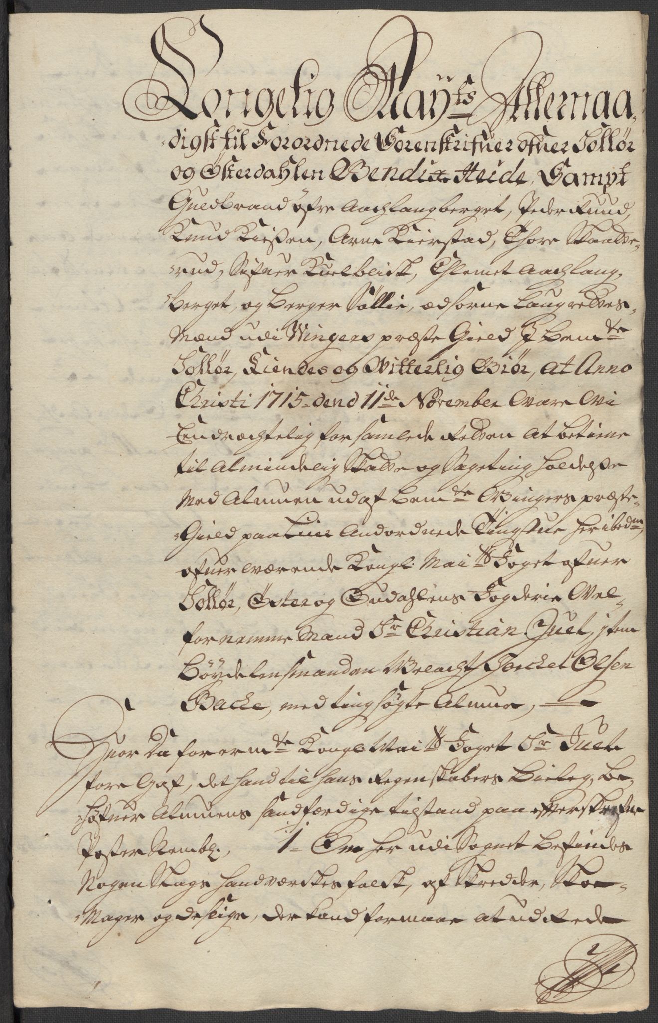 Rentekammeret inntil 1814, Reviderte regnskaper, Fogderegnskap, AV/RA-EA-4092/R13/L0853: Fogderegnskap Solør, Odal og Østerdal, 1715, p. 163