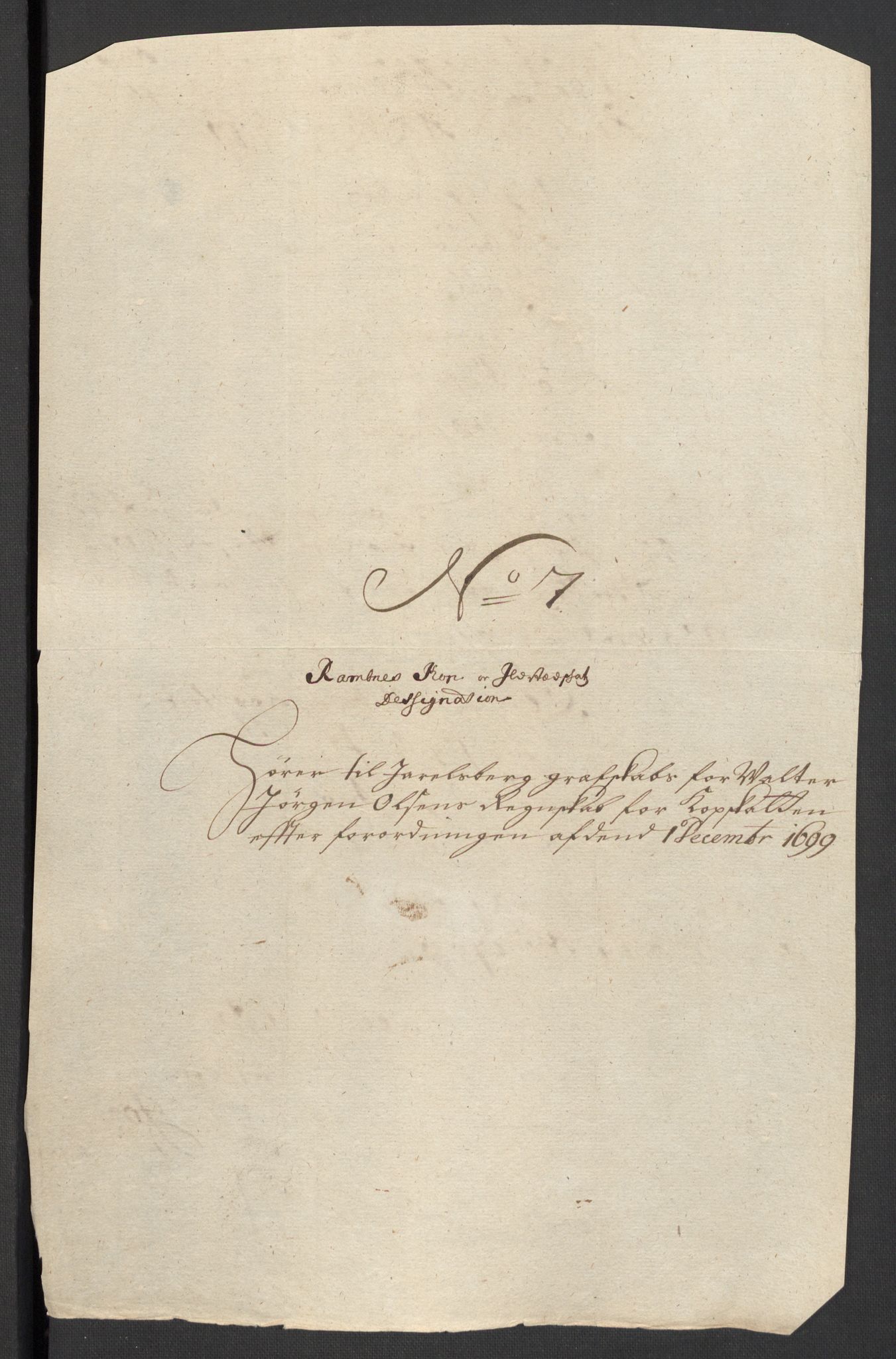 Rentekammeret inntil 1814, Reviderte regnskaper, Fogderegnskap, AV/RA-EA-4092/R32/L1869: Fogderegnskap Jarlsberg grevskap, 1700-1701, p. 140