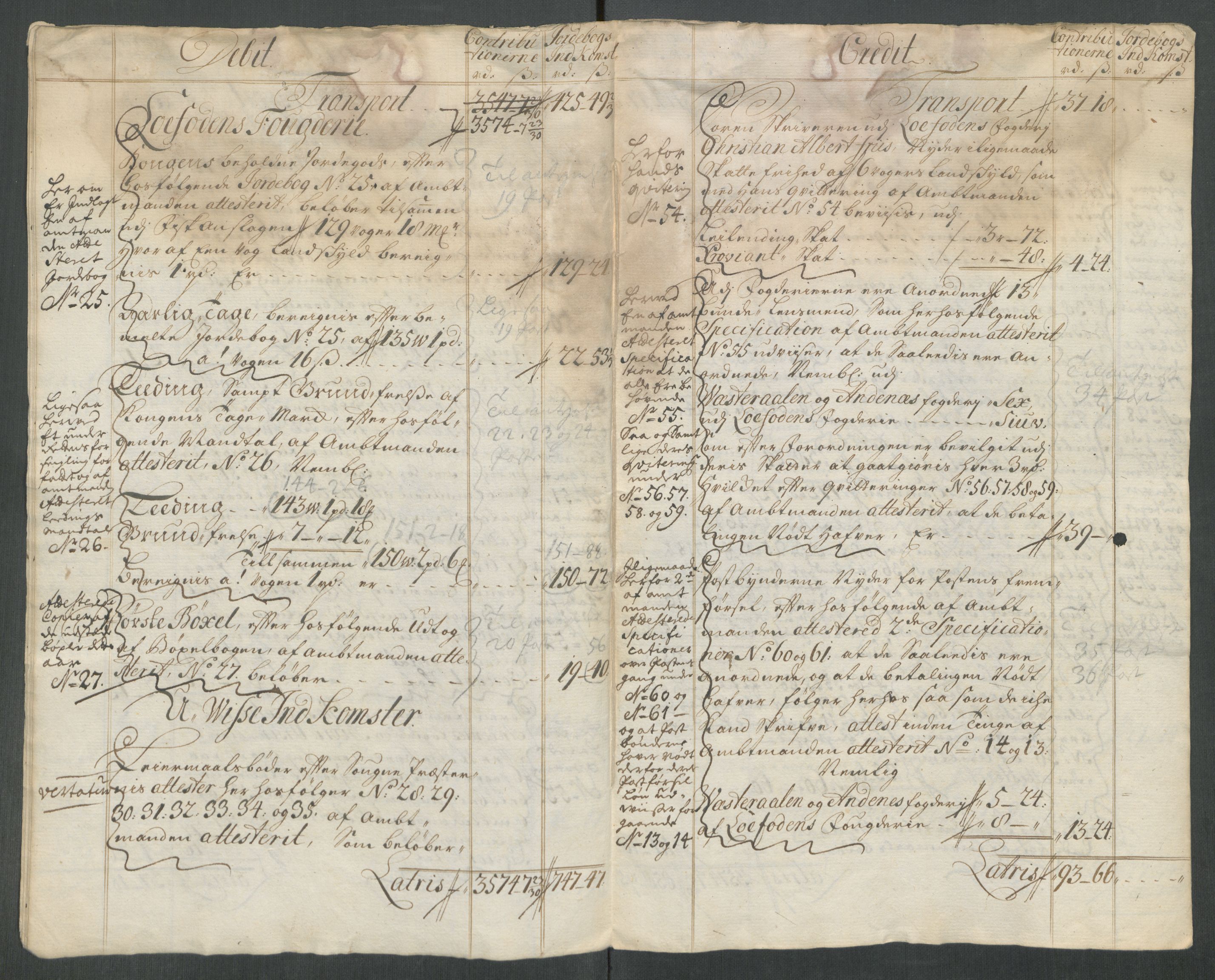 Rentekammeret inntil 1814, Reviderte regnskaper, Fogderegnskap, AV/RA-EA-4092/R67/L4682: Fogderegnskap Vesterålen, Andenes og Lofoten, 1716, p. 9
