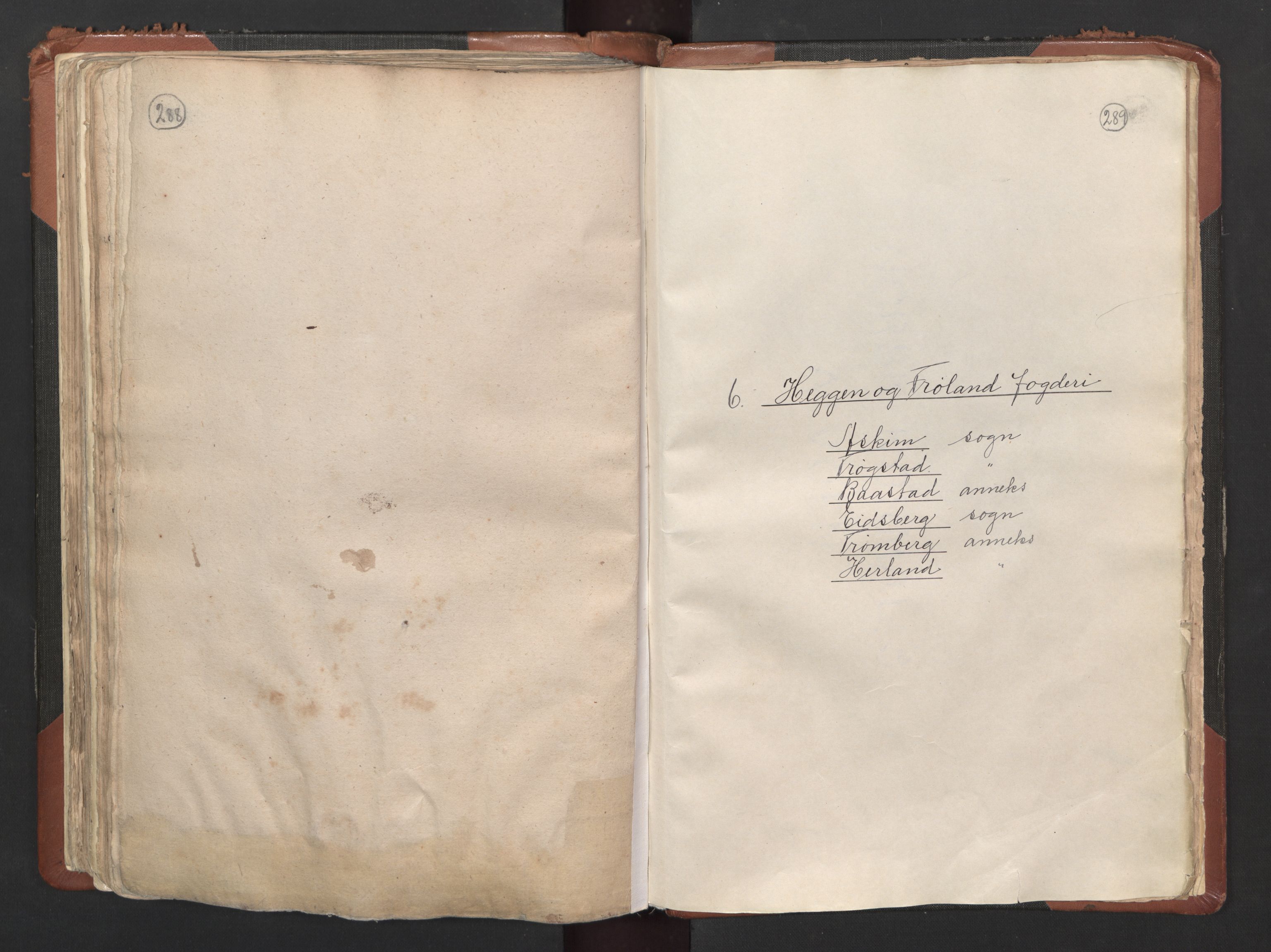 RA, Bailiff's Census 1664-1666, no. 1: Modern Østfold county, 1664, p. 288-289