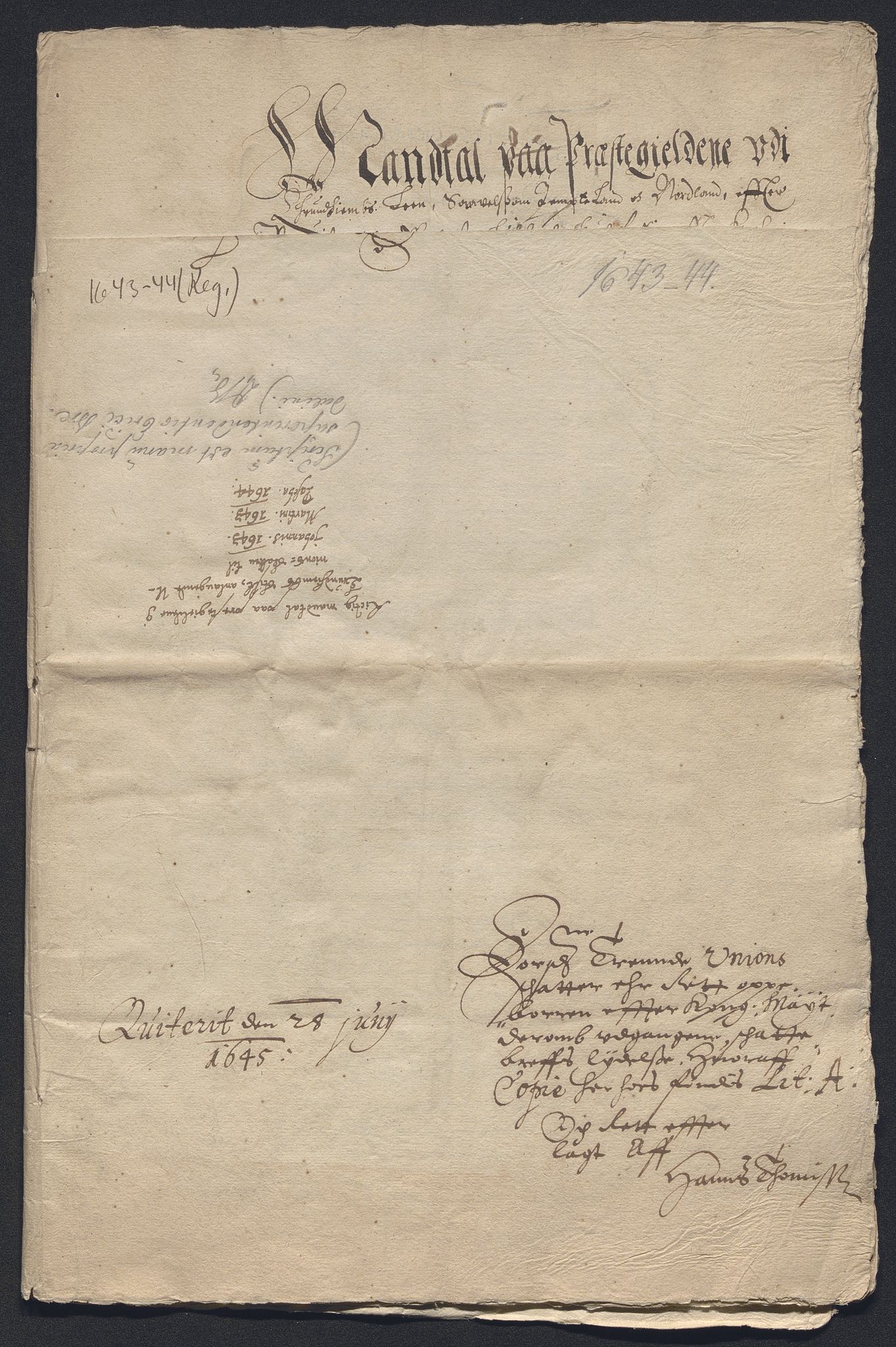 Rentekammeret inntil 1814, Reviderte regnskaper, Kirkeregnskap, AV/RA-EA-4067/Rf/L0129: Kirkeregnskap, 1625-1684, p. 318