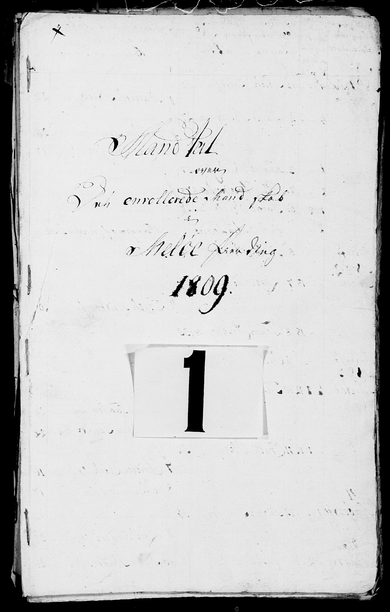 Fylkesmannen i Nordland, AV/SAT-A-0499/1.1/R/Ra/L0017: Innrulleringsmanntall for Meløy, 1809-1835, p. 3