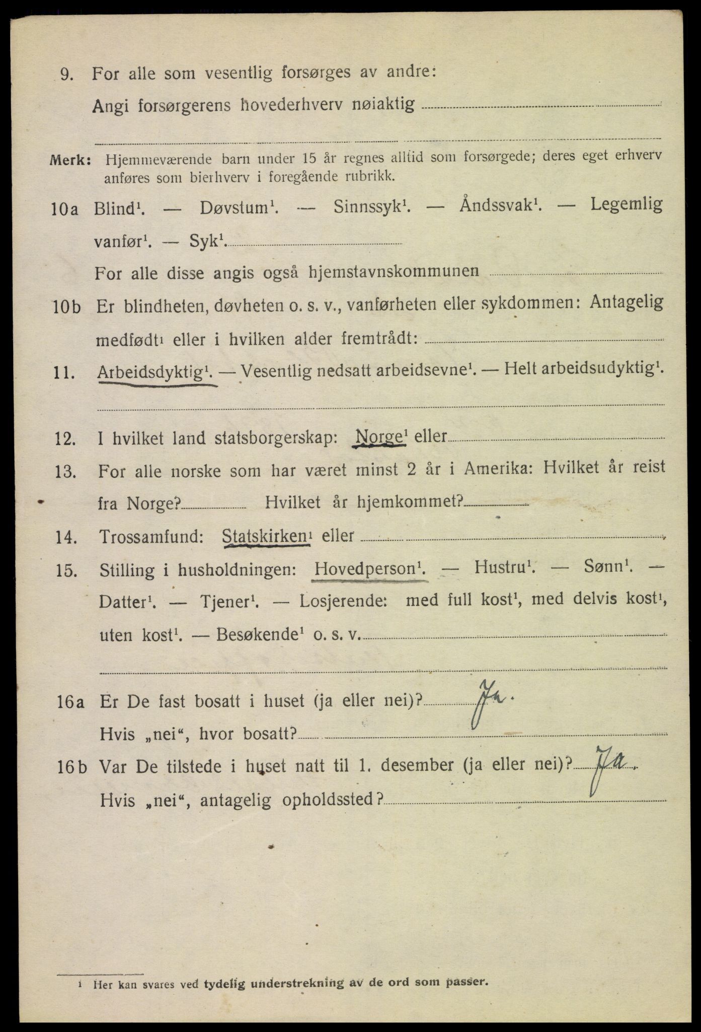 SAH, 1920 census for Sør-Odal, 1920, p. 7198