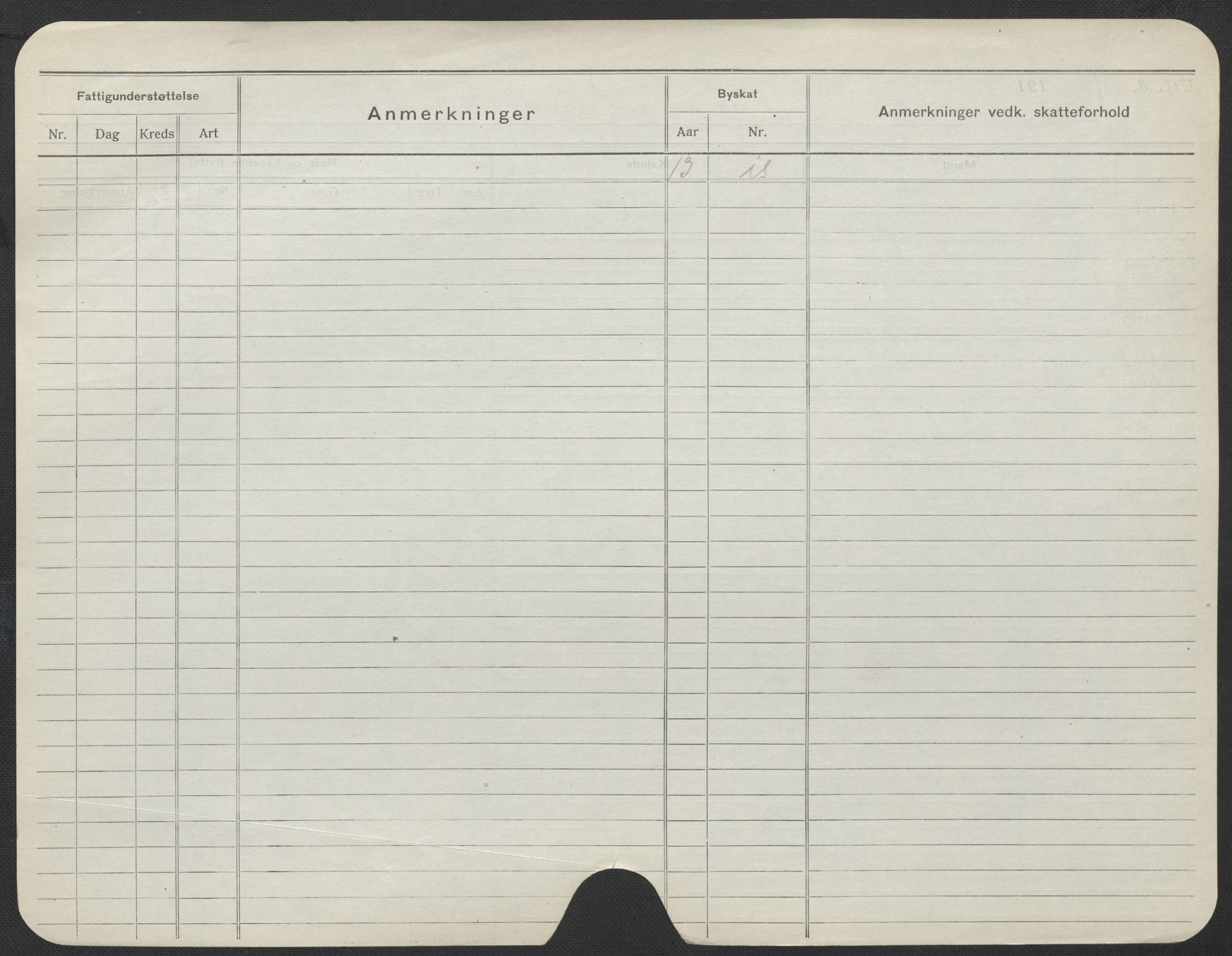 Oslo folkeregister, Registerkort, AV/SAO-A-11715/F/Fa/Fac/L0017: Kvinner, 1906-1914, p. 478b