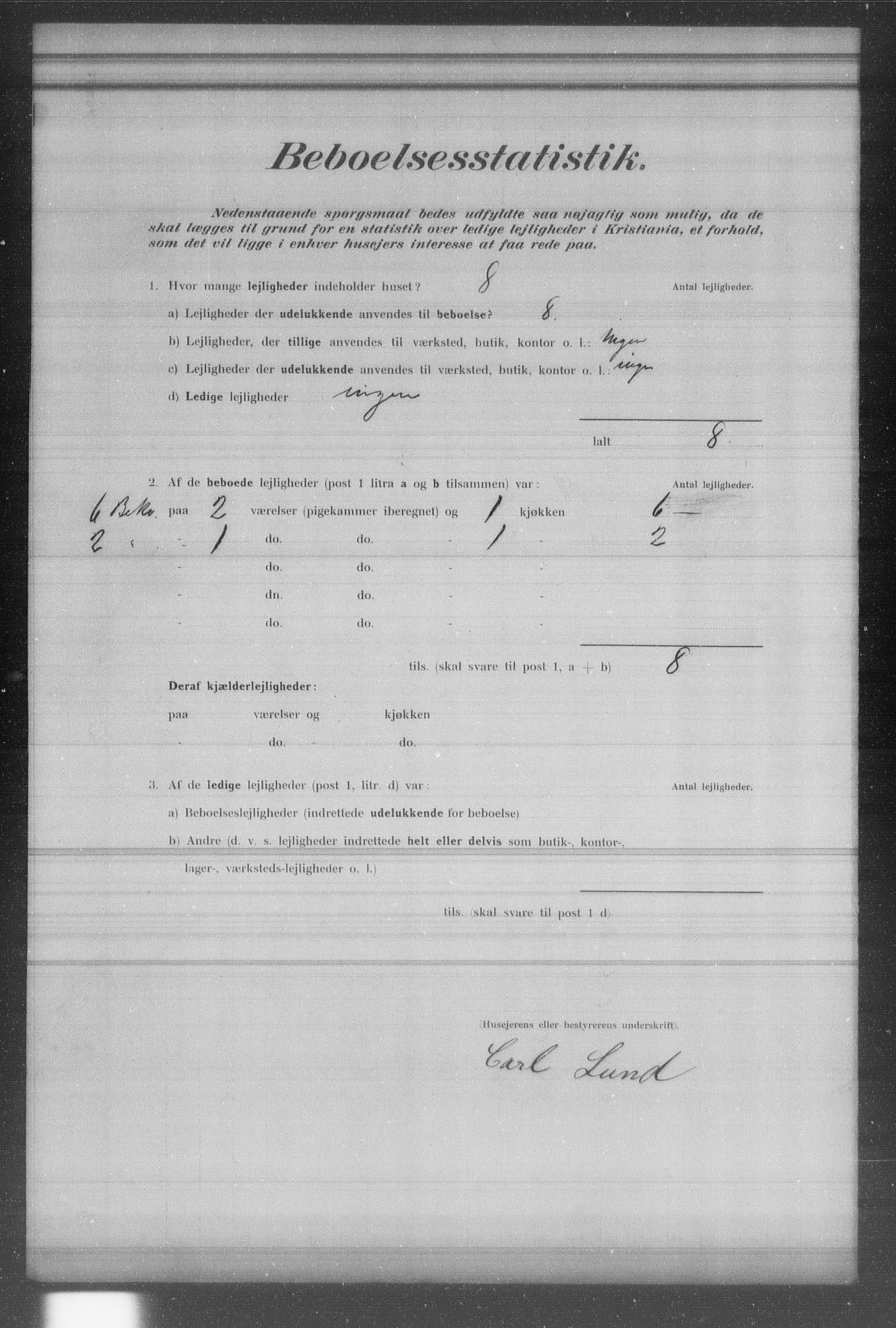 OBA, Municipal Census 1902 for Kristiania, 1902, p. 20057