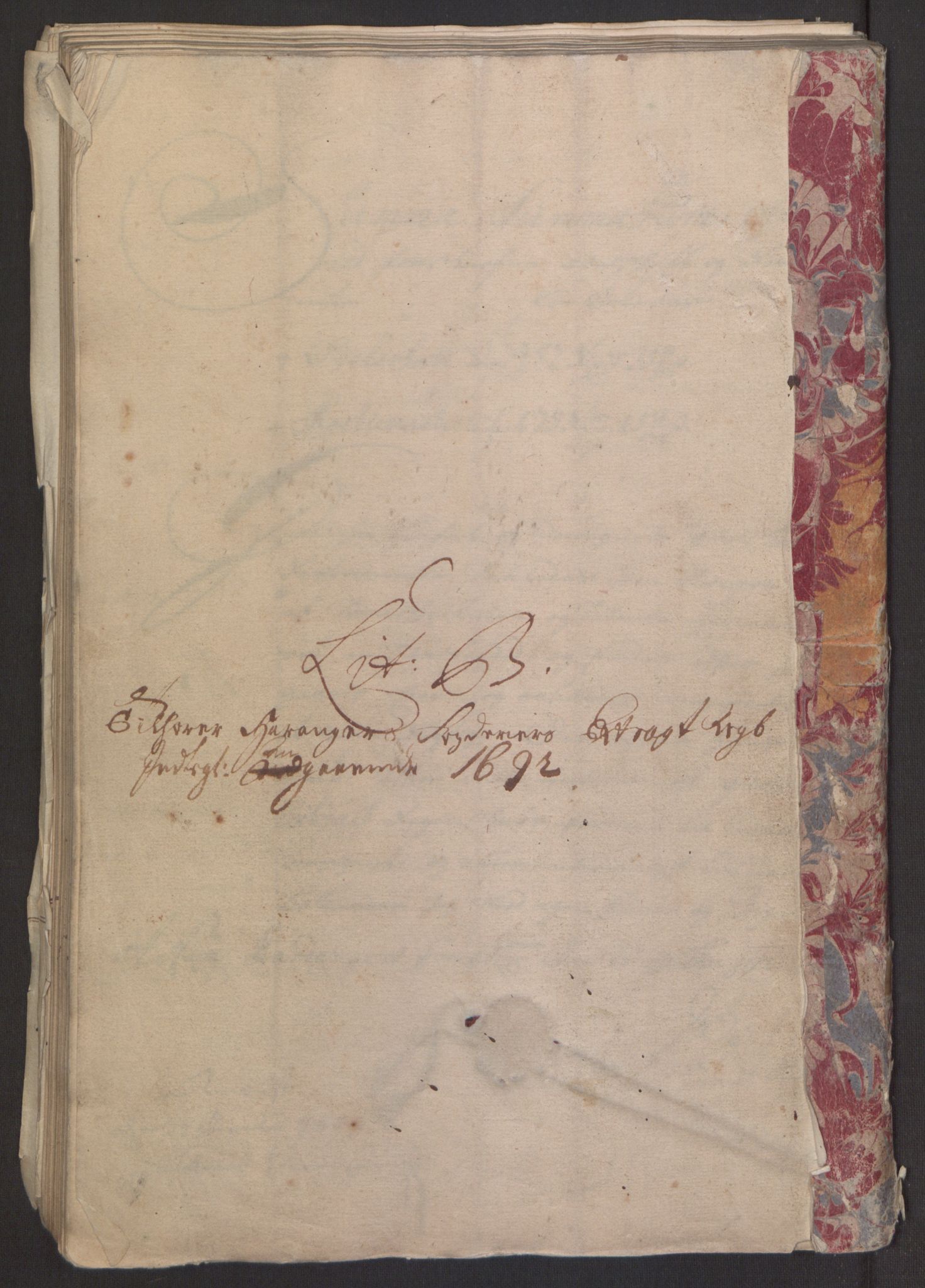Rentekammeret inntil 1814, Reviderte regnskaper, Fogderegnskap, RA/EA-4092/R48/L2973: Fogderegnskap Sunnhordland og Hardanger, 1691-1692, p. 608
