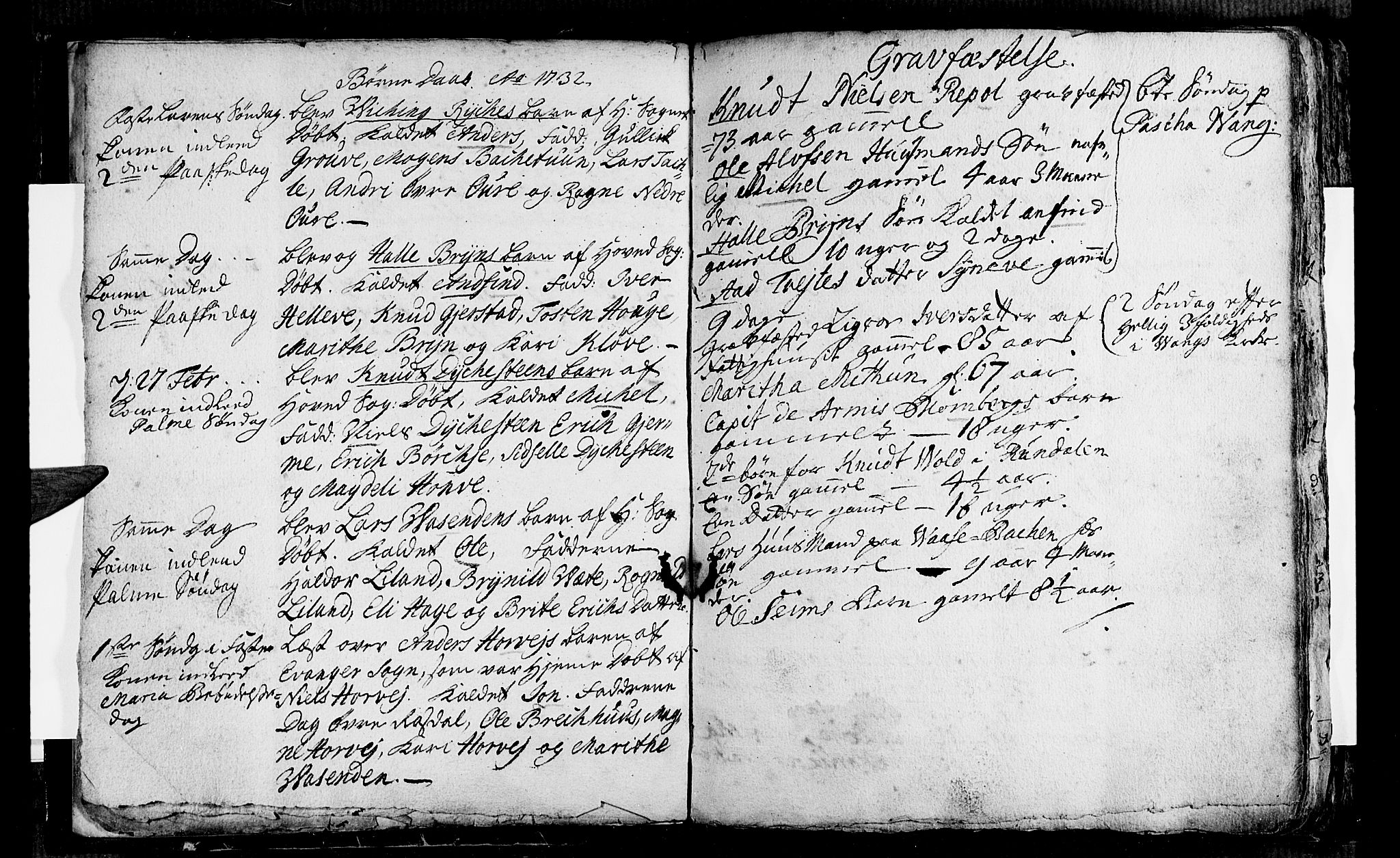 Voss sokneprestembete, AV/SAB-A-79001/H/Haa: Parish register (official) no. A 4, 1732-1736, p. 6