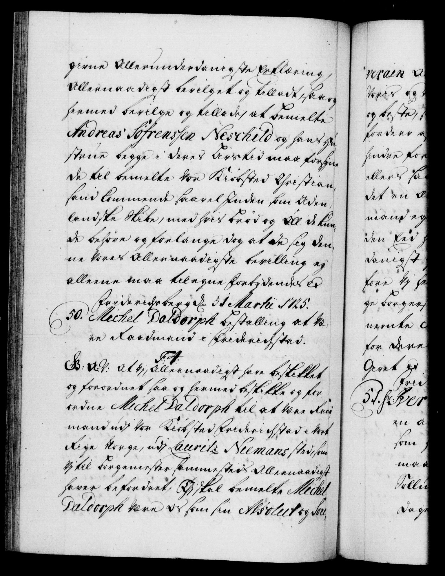 Danske Kanselli 1572-1799, AV/RA-EA-3023/F/Fc/Fca/Fcaa/L0024: Norske registre, 1723-1725, p. 525b