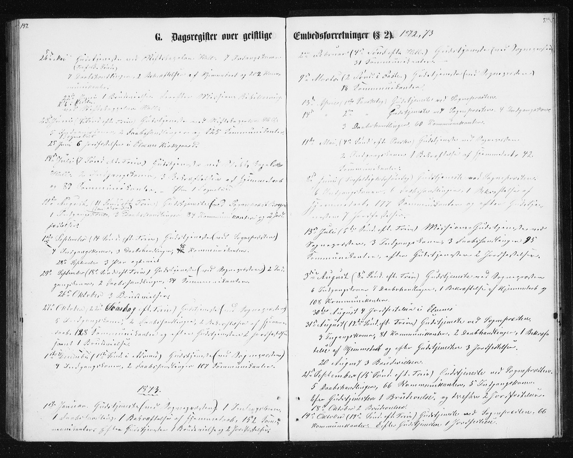 Ibestad sokneprestembete, SATØ/S-0077/H/Ha/Hab/L0013klokker: Parish register (copy) no. 13, 1865-1879, p. 187