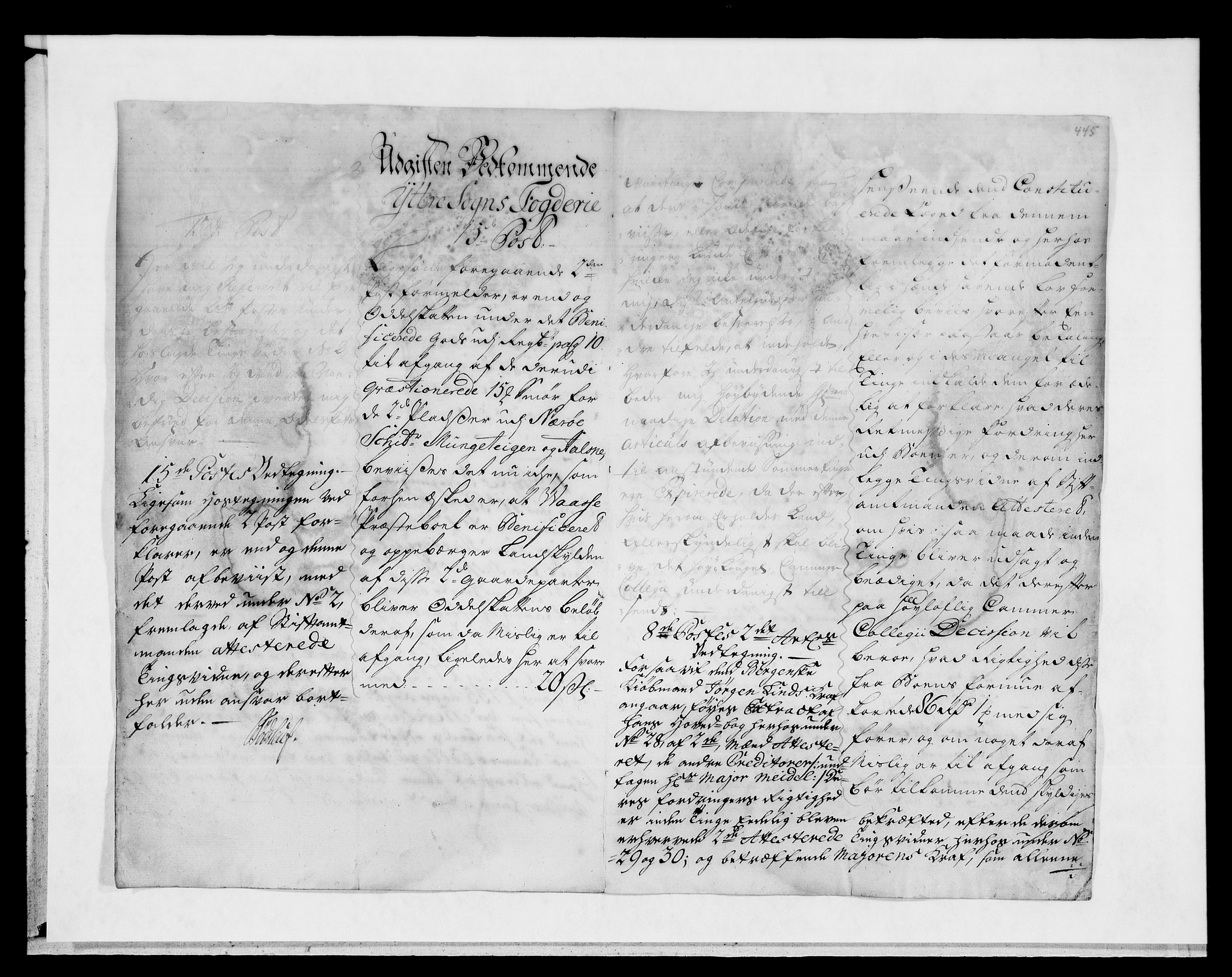 Rentekammeret inntil 1814, Reviderte regnskaper, Fogderegnskap, AV/RA-EA-4092/R52/L3337: Fogderegnskap Sogn, 1733, p. 410