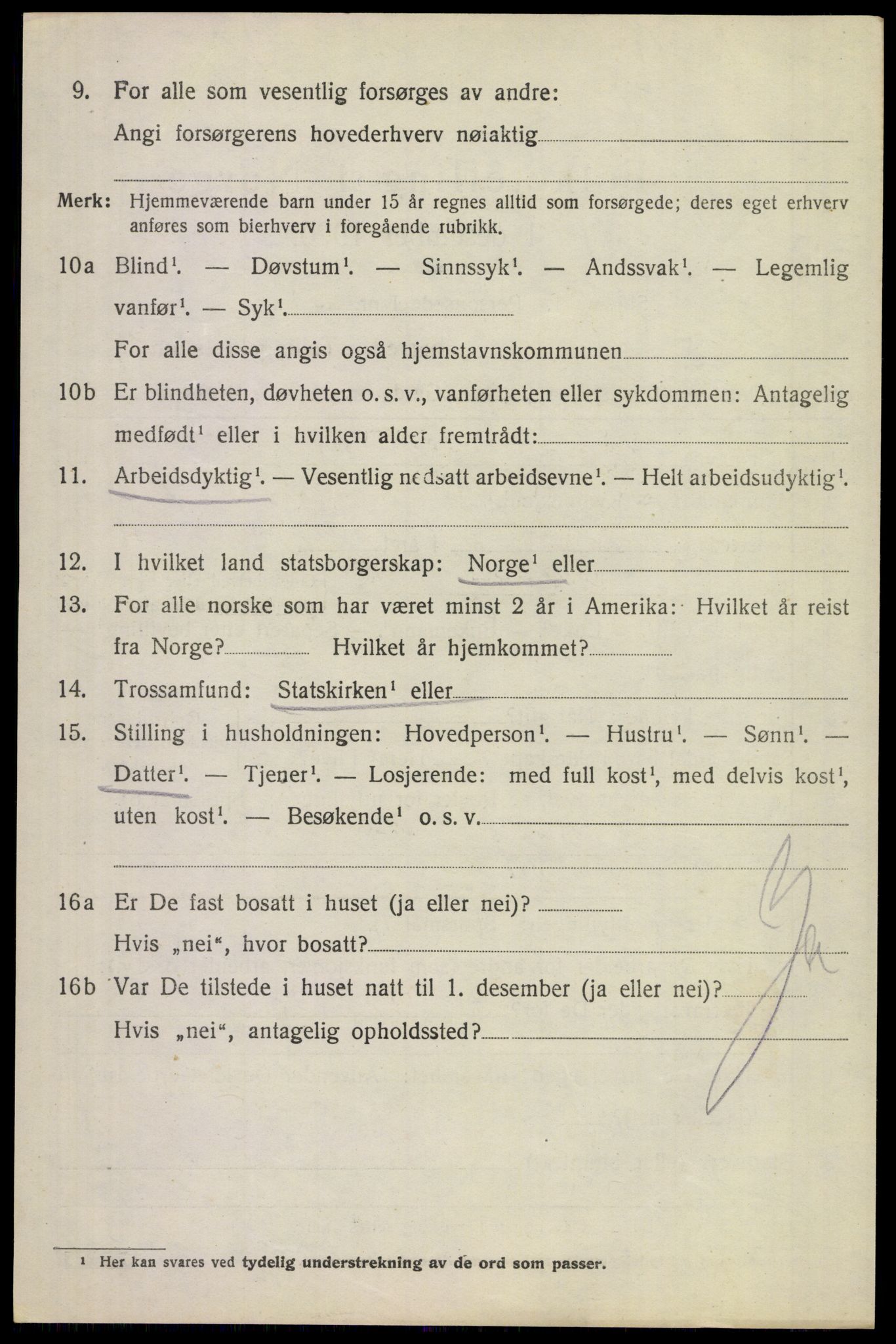 SAKO, 1920 census for Borre, 1920, p. 4985
