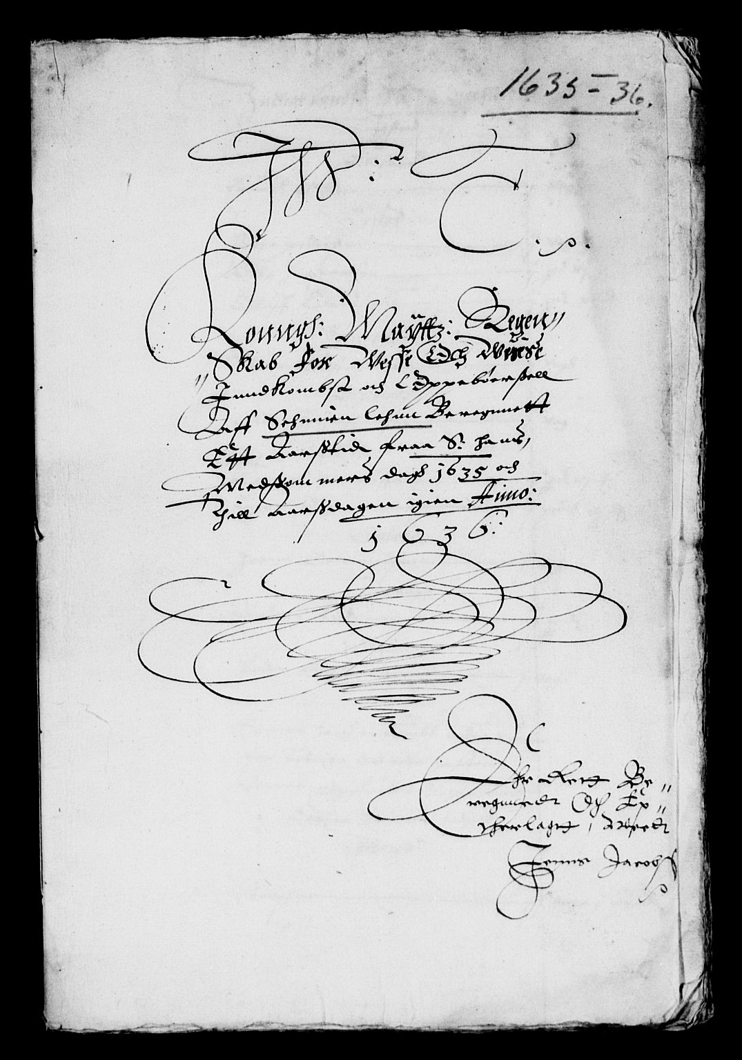 Rentekammeret inntil 1814, Reviderte regnskaper, Lensregnskaper, AV/RA-EA-5023/R/Rb/Rbz/L0026: Nordlandenes len, 1629-1636