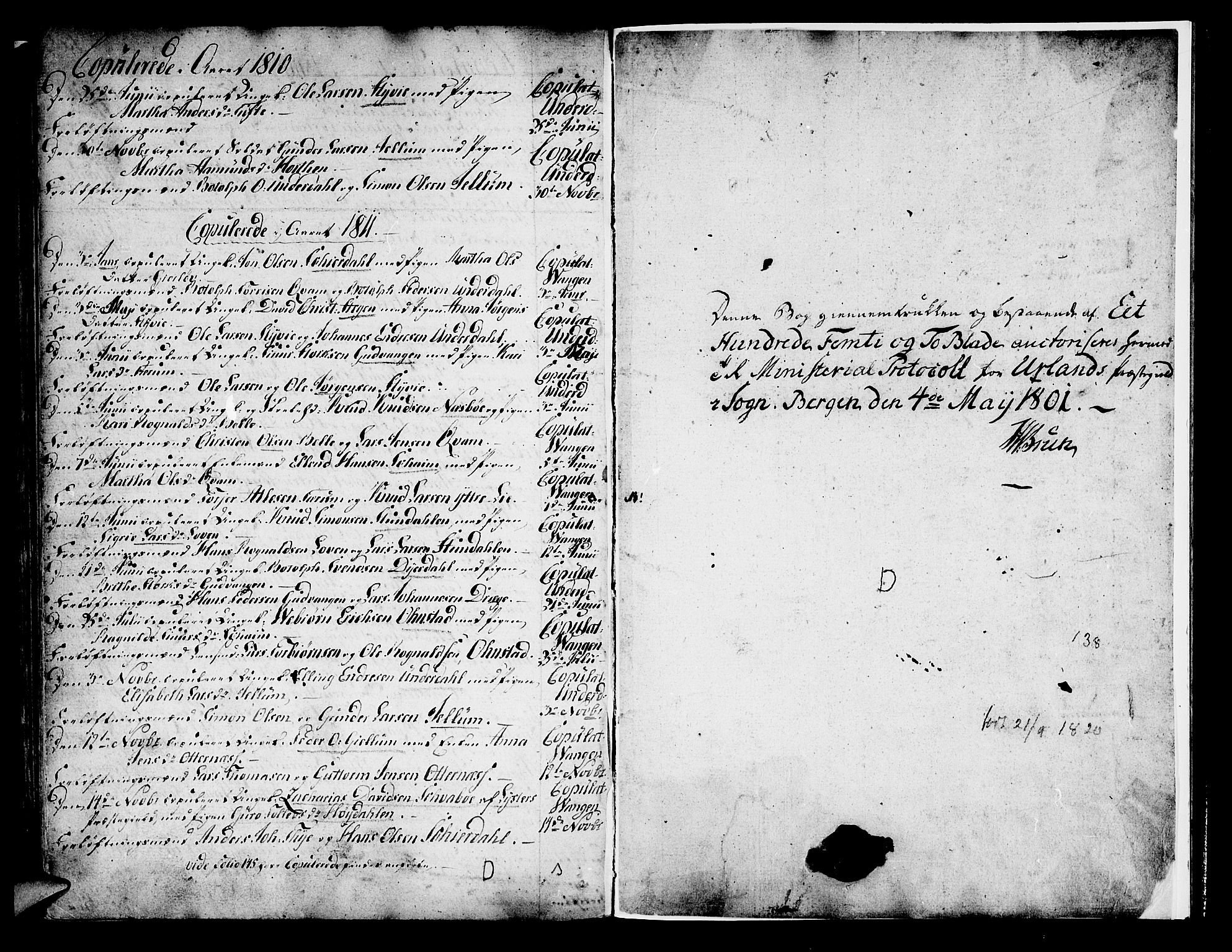 Aurland sokneprestembete, SAB/A-99937/H/Ha/Haa/L0005: Parish register (official) no. A 5, 1801-1821, p. 153