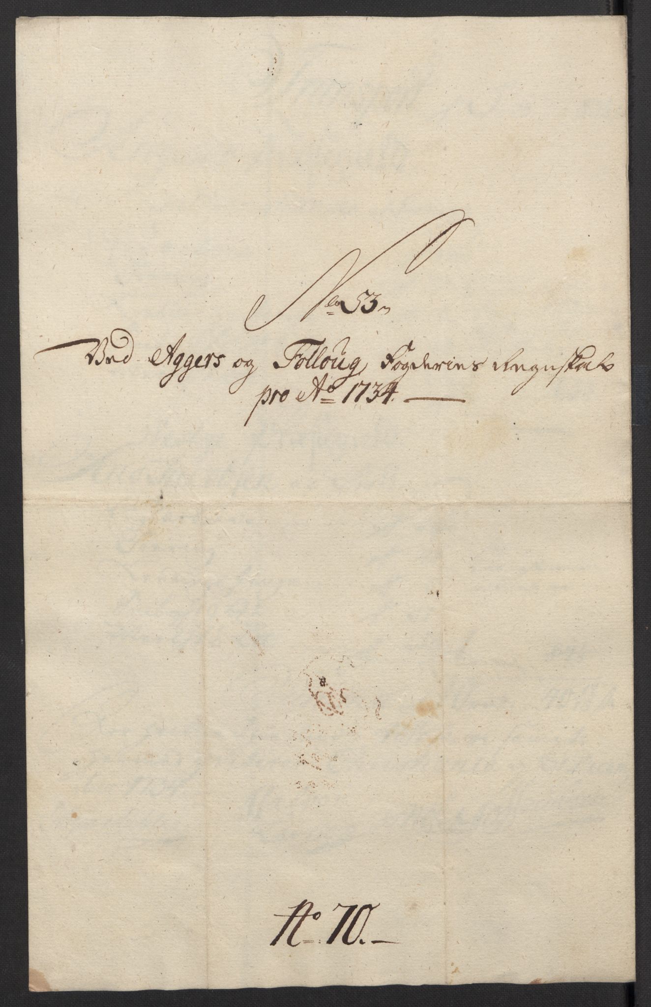 Rentekammeret inntil 1814, Reviderte regnskaper, Fogderegnskap, AV/RA-EA-4092/R10/L0473: Fogderegnskap Aker og Follo, 1734, p. 224