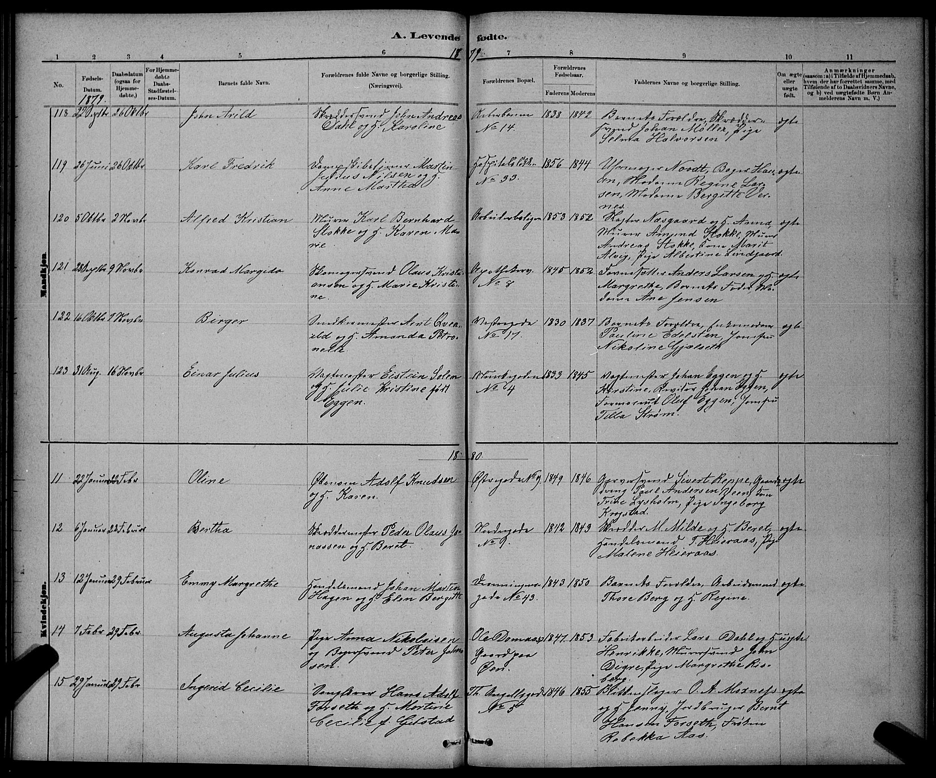 Ministerialprotokoller, klokkerbøker og fødselsregistre - Sør-Trøndelag, AV/SAT-A-1456/601/L0091: Parish register (copy) no. 601C09, 1878-1883