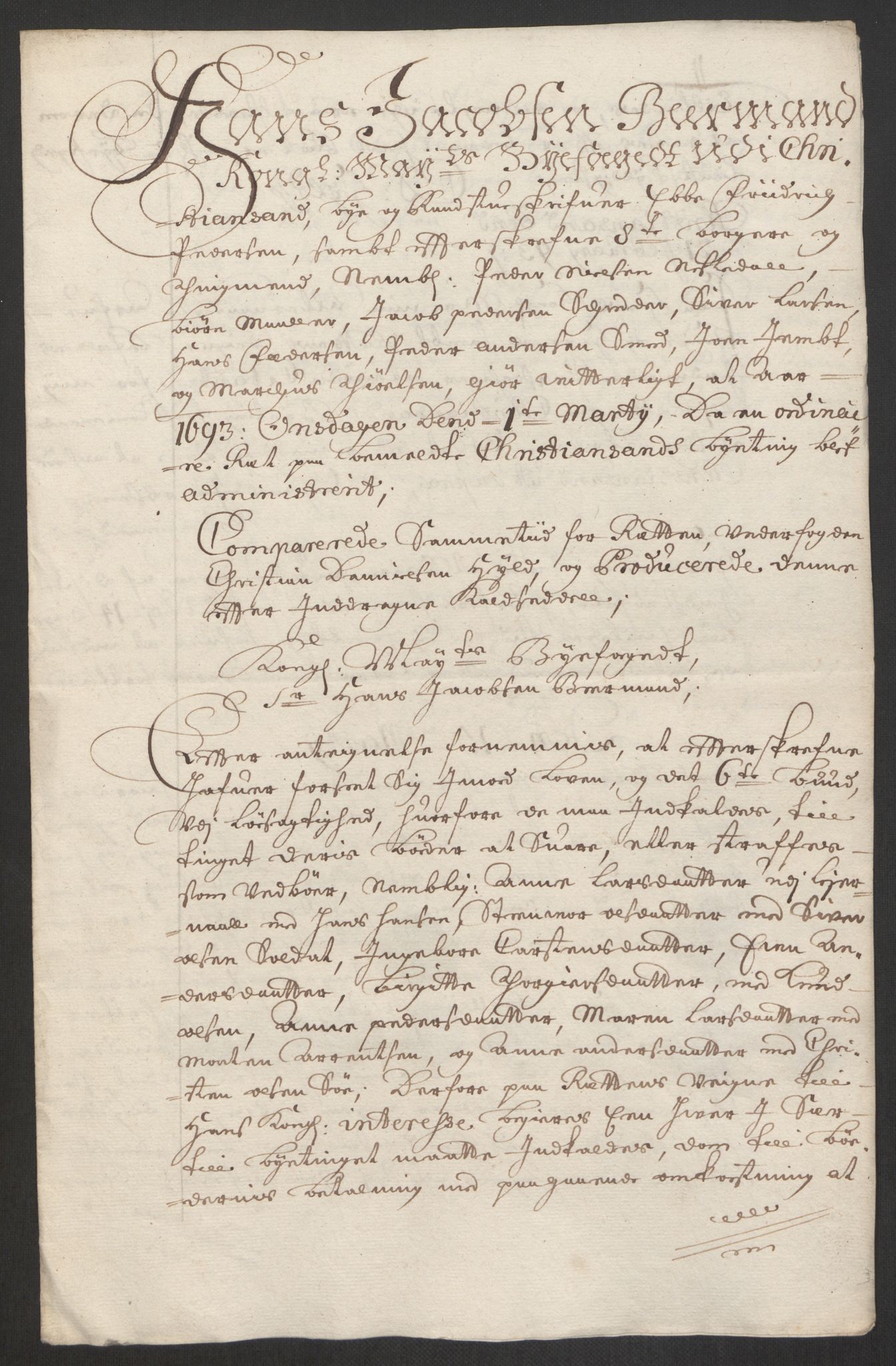 Rentekammeret inntil 1814, Reviderte regnskaper, Byregnskaper, RA/EA-4066/R/Rm/L0285: [M18] Sikt og sakefall, 1681-1718, p. 167