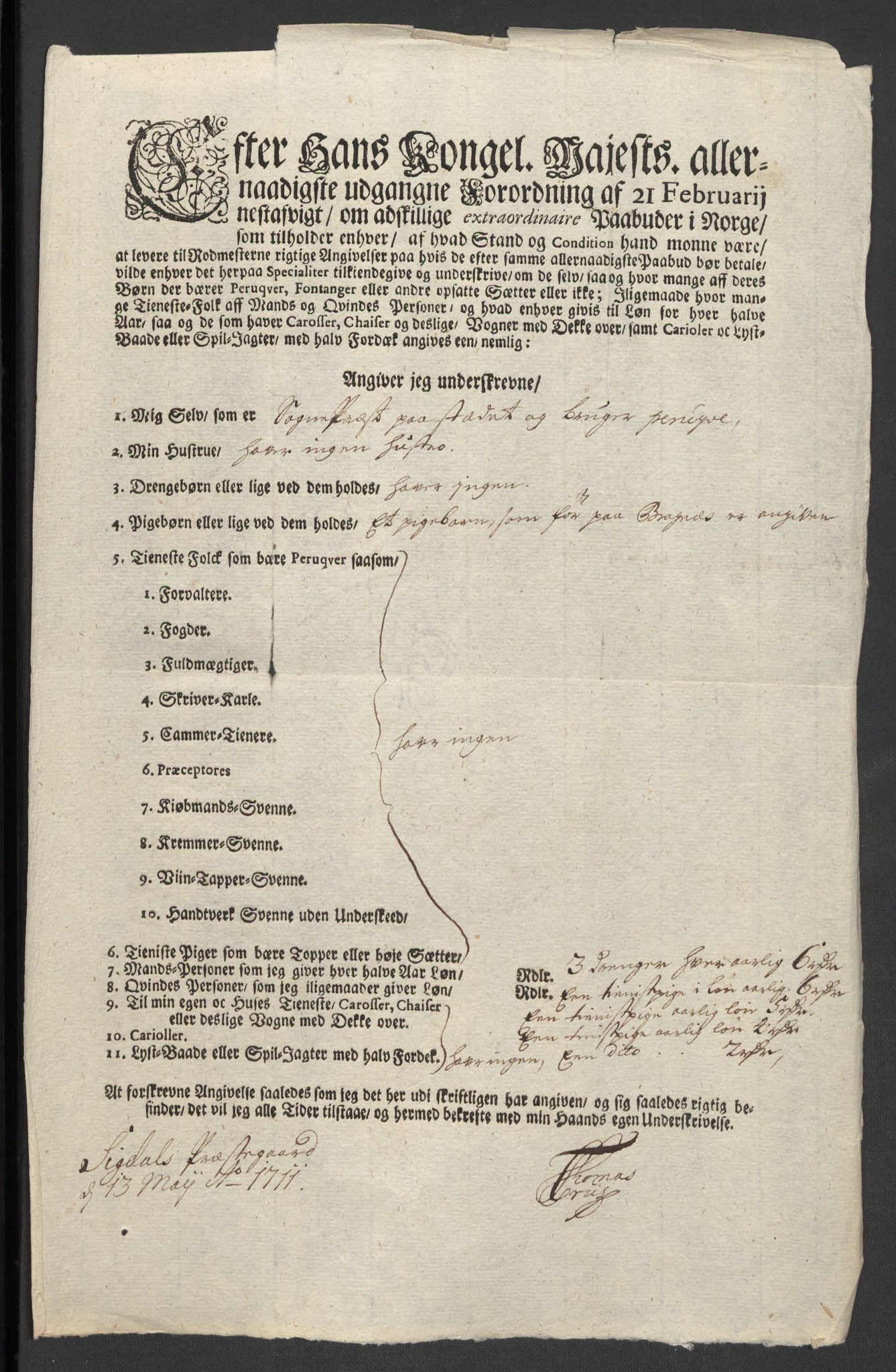 Rentekammeret inntil 1814, Reviderte regnskaper, Fogderegnskap, AV/RA-EA-4092/R31/L1706: Fogderegnskap Hurum, Røyken, Eiker, Lier og Buskerud, 1711, p. 133