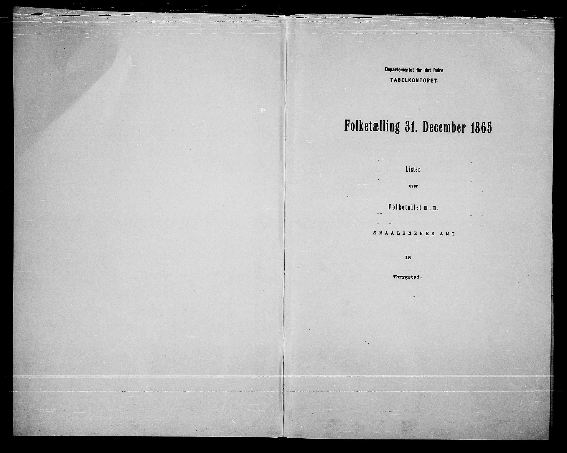 RA, 1865 census for Trøgstad, 1865, p. 3